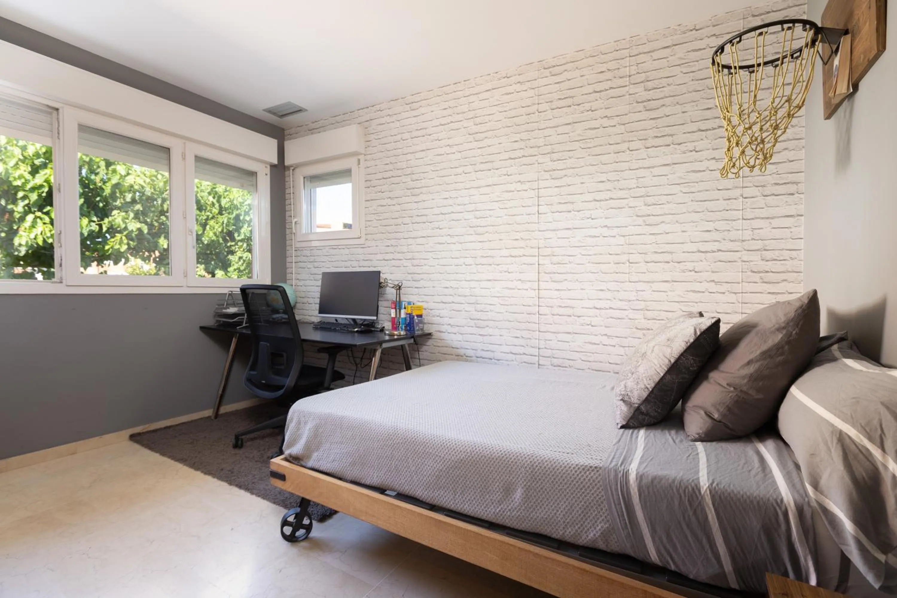 Bed in Villa Beach Barcelona