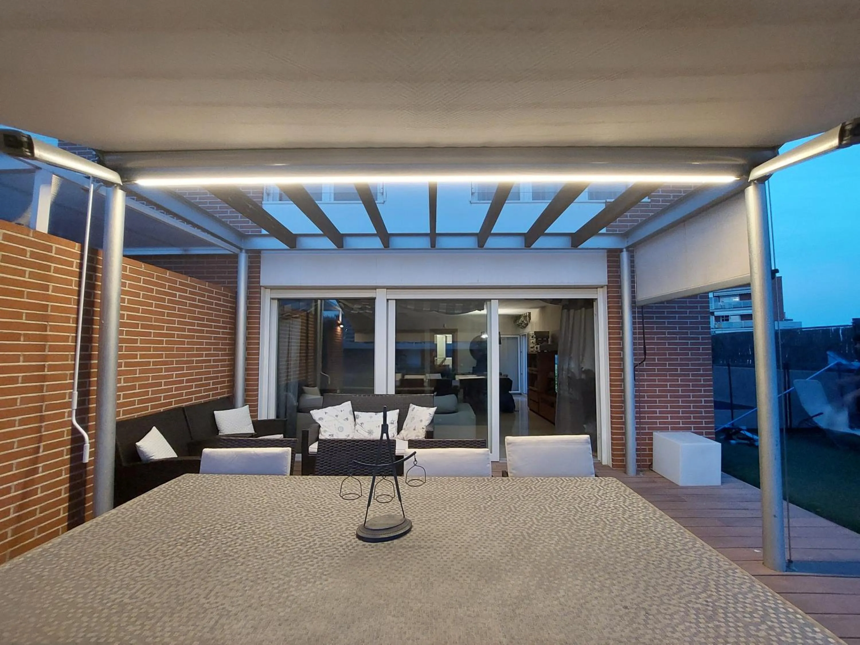 Patio in Villa Beach Barcelona