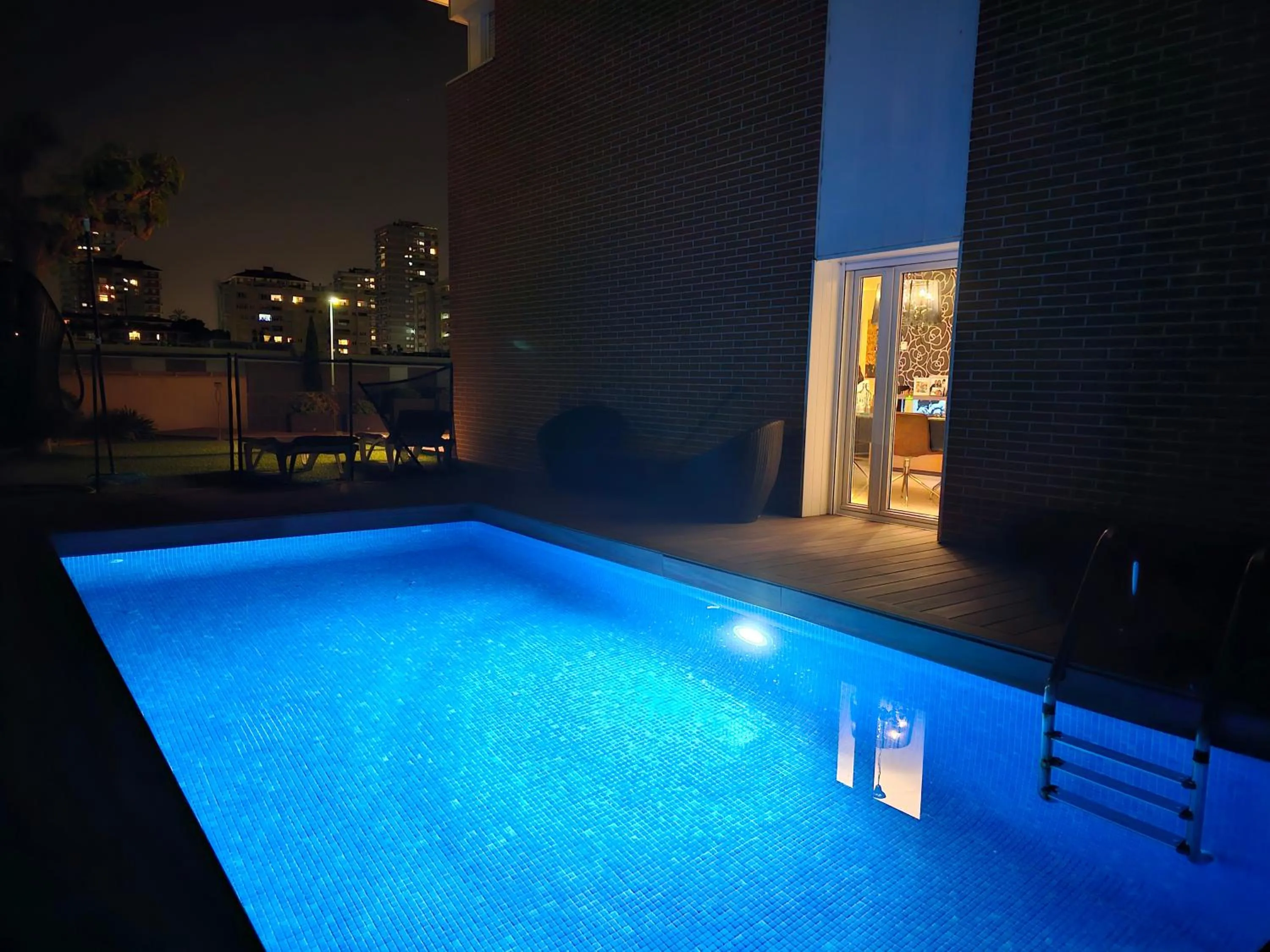 Night in Villa Beach Barcelona