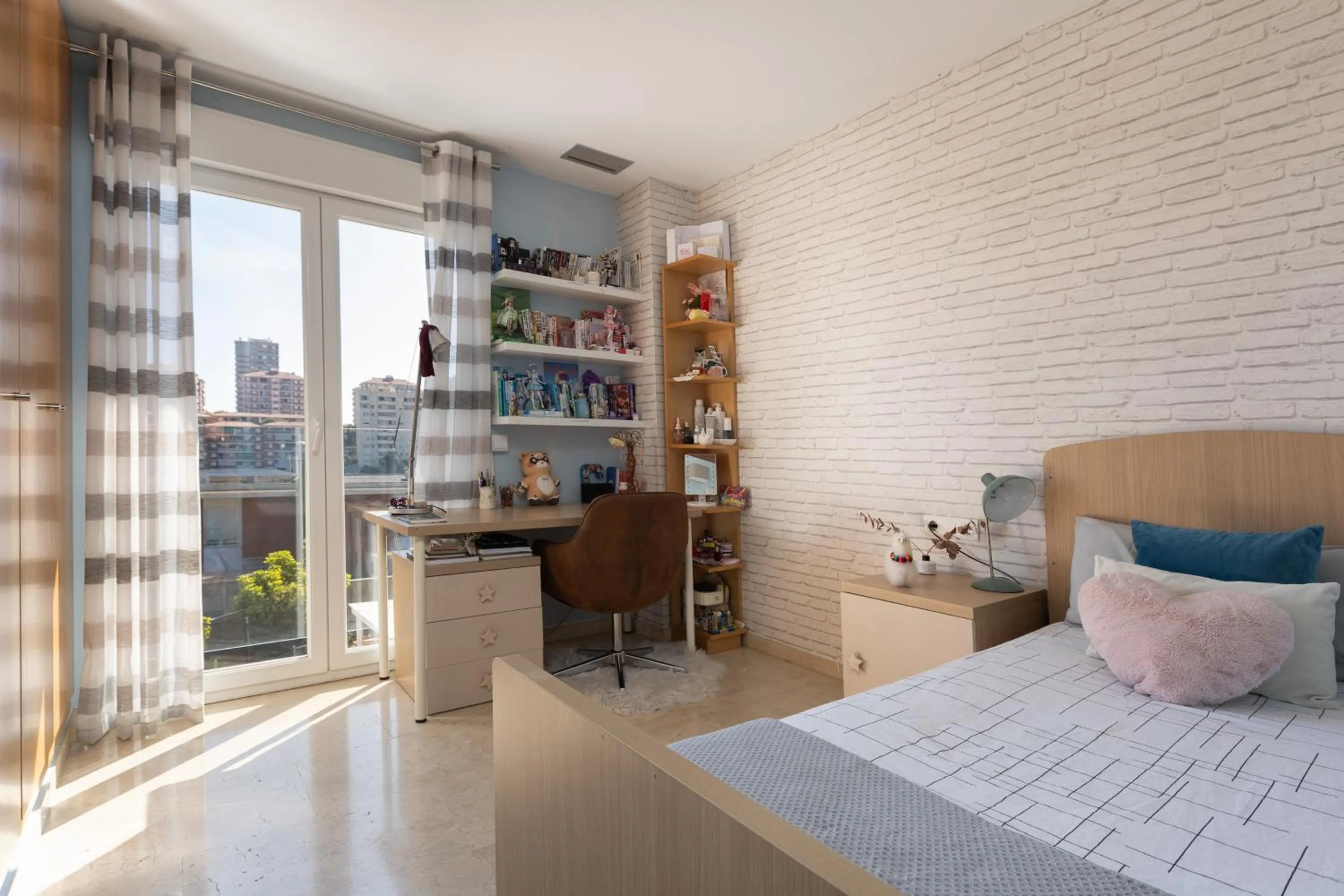 Bed in Villa Beach Barcelona