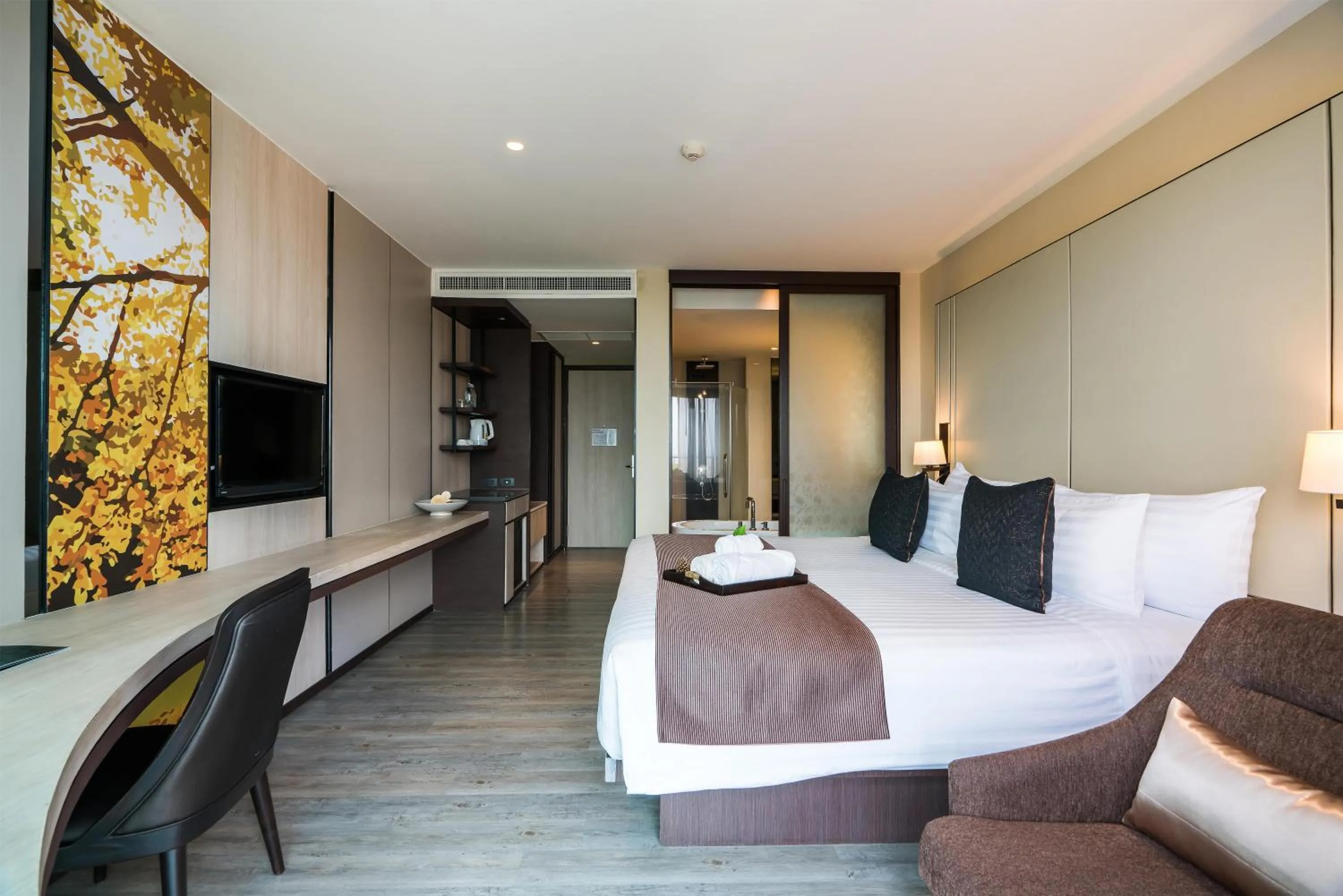 Bedroom, Bed in Siamese Hotel Pattaya, BW Signature Collection