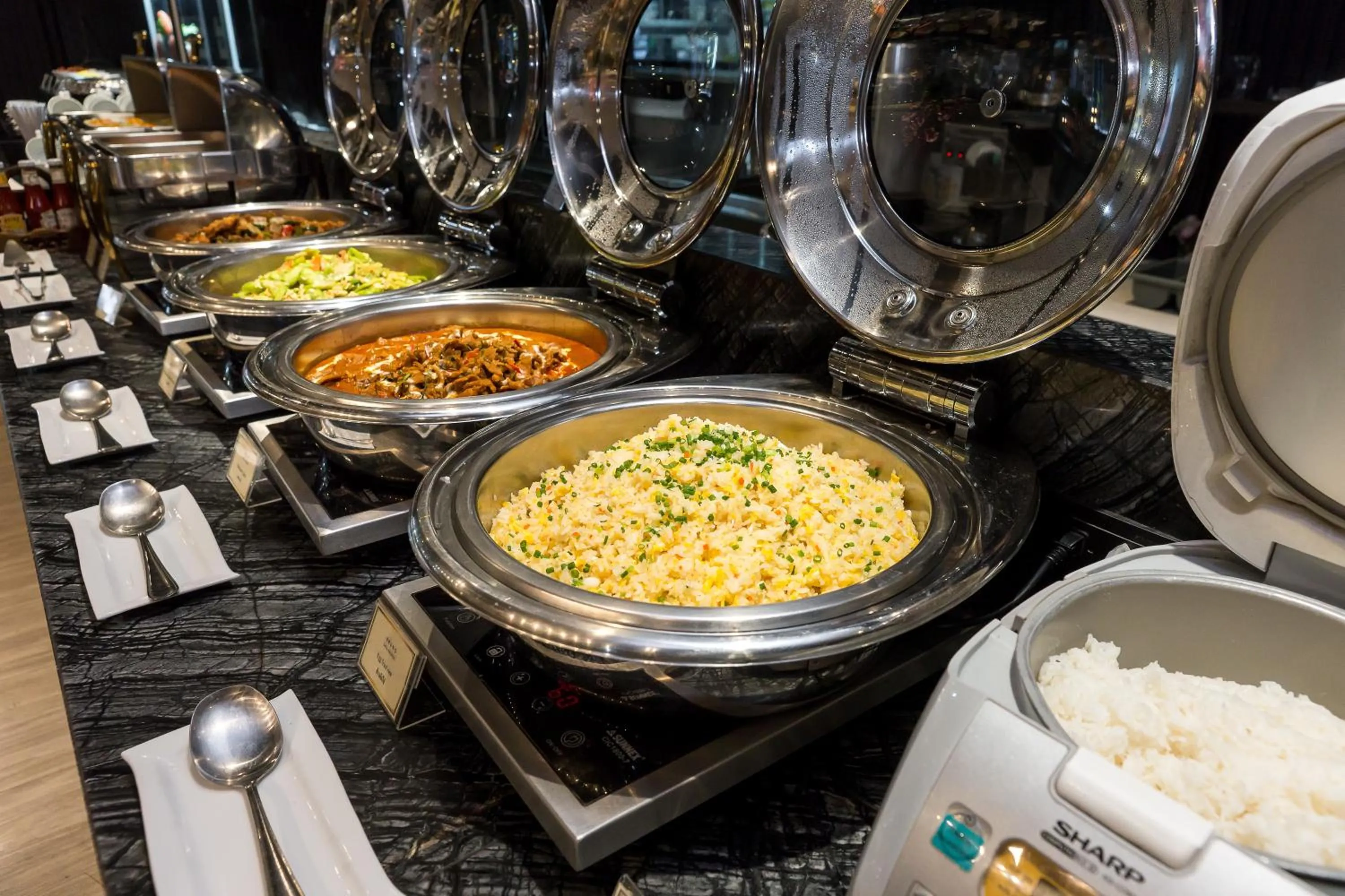 Food close-up in Siamese Hotel Pattaya, BW Signature Collection