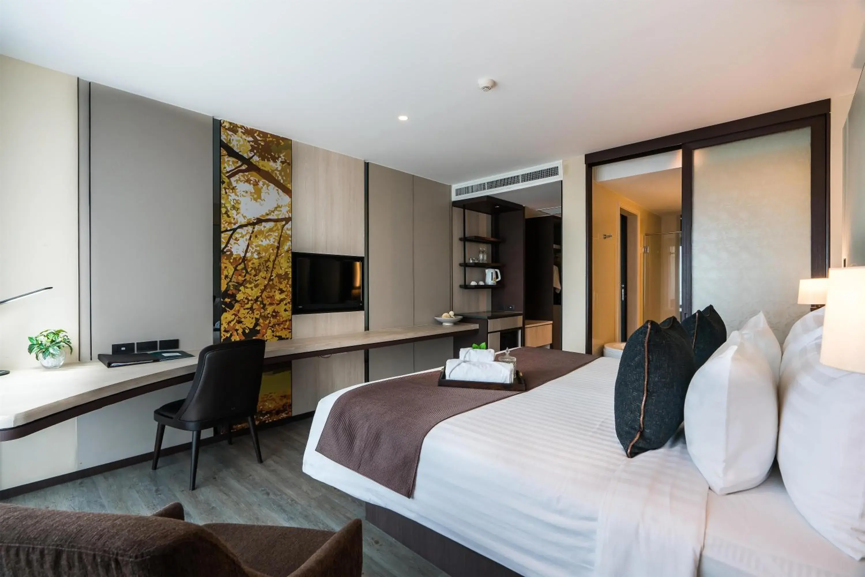 Bedroom, Bed in Siamese Hotel Pattaya, BW Signature Collection Bedroom, Bed in Siamese Hotel Pattaya, BW Signature Collection