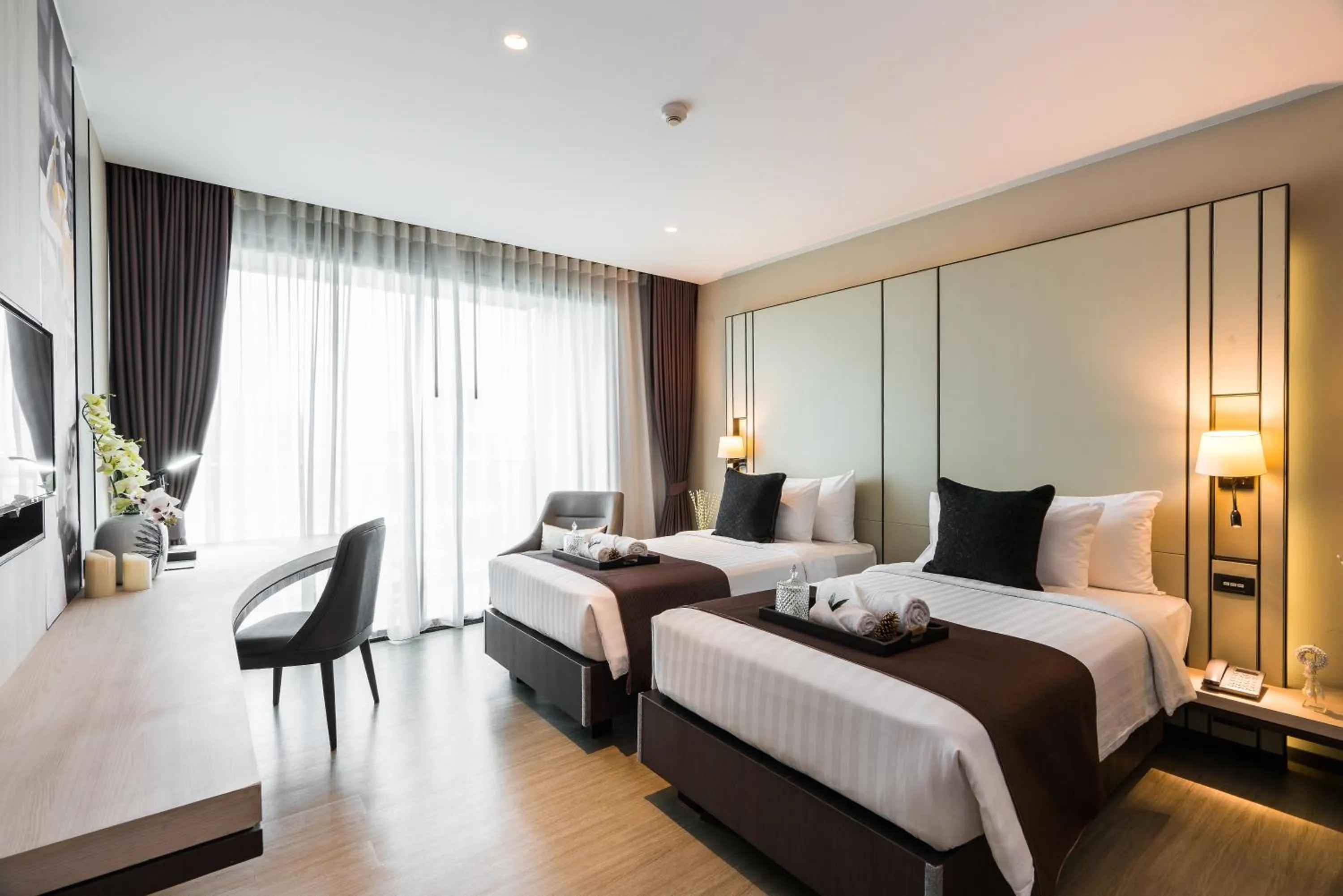 Bedroom, Bed in Siamese Hotel Pattaya, BW Signature Collection