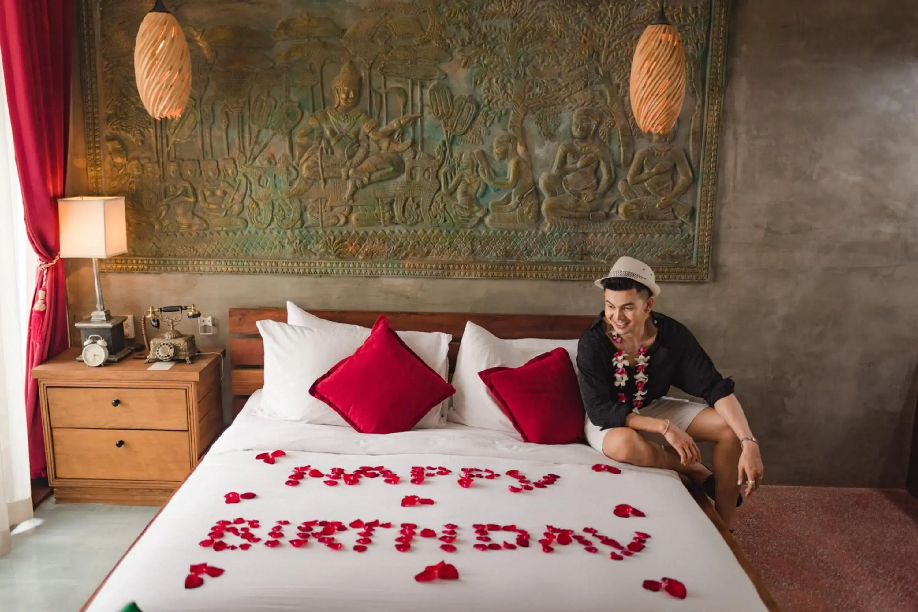 Bedroom, Bed in Cambana d'Angkor Suites Bedroom, Bed in Cambana d'Angkor Suites