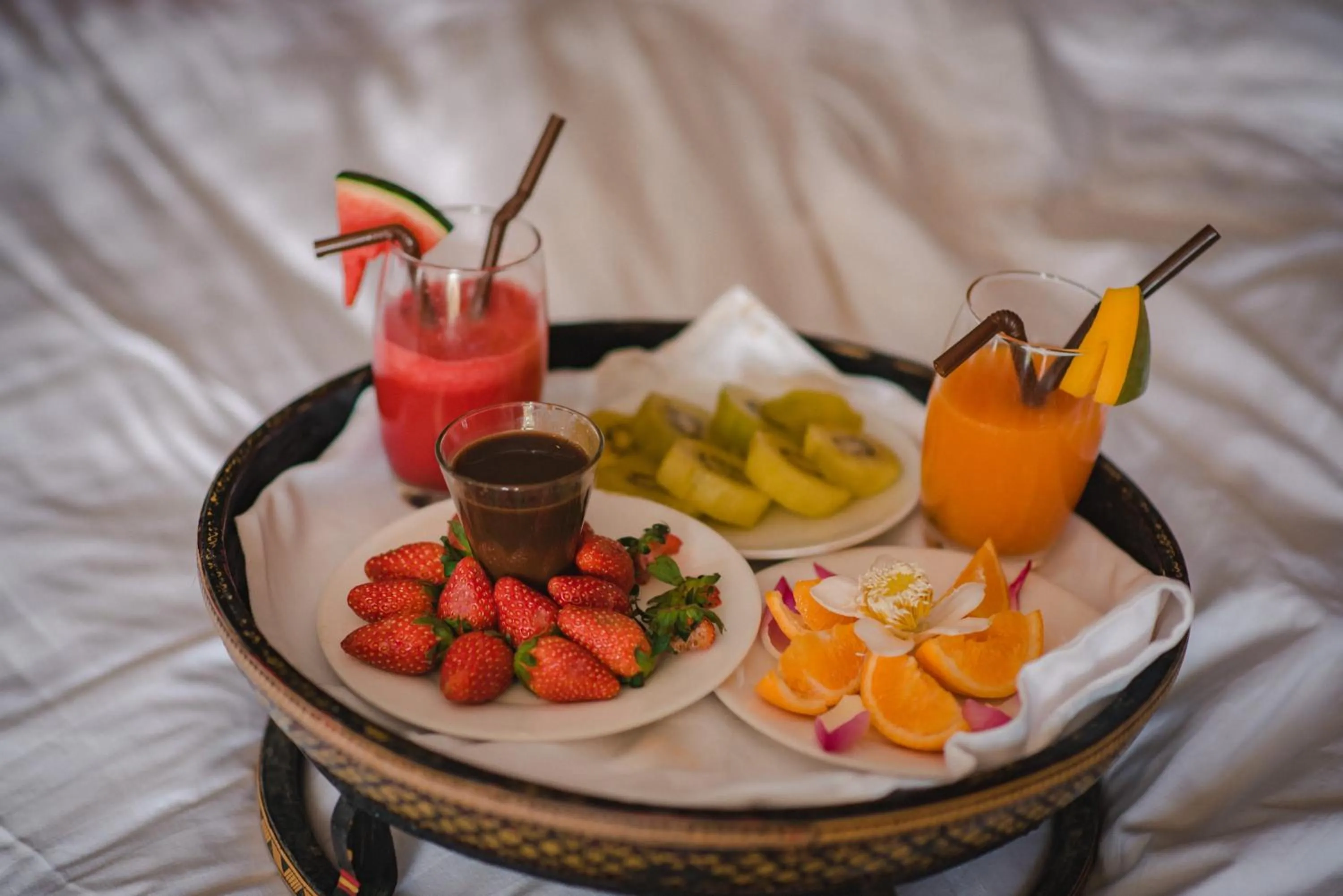 Drinks in Cambana d'Angkor Suites