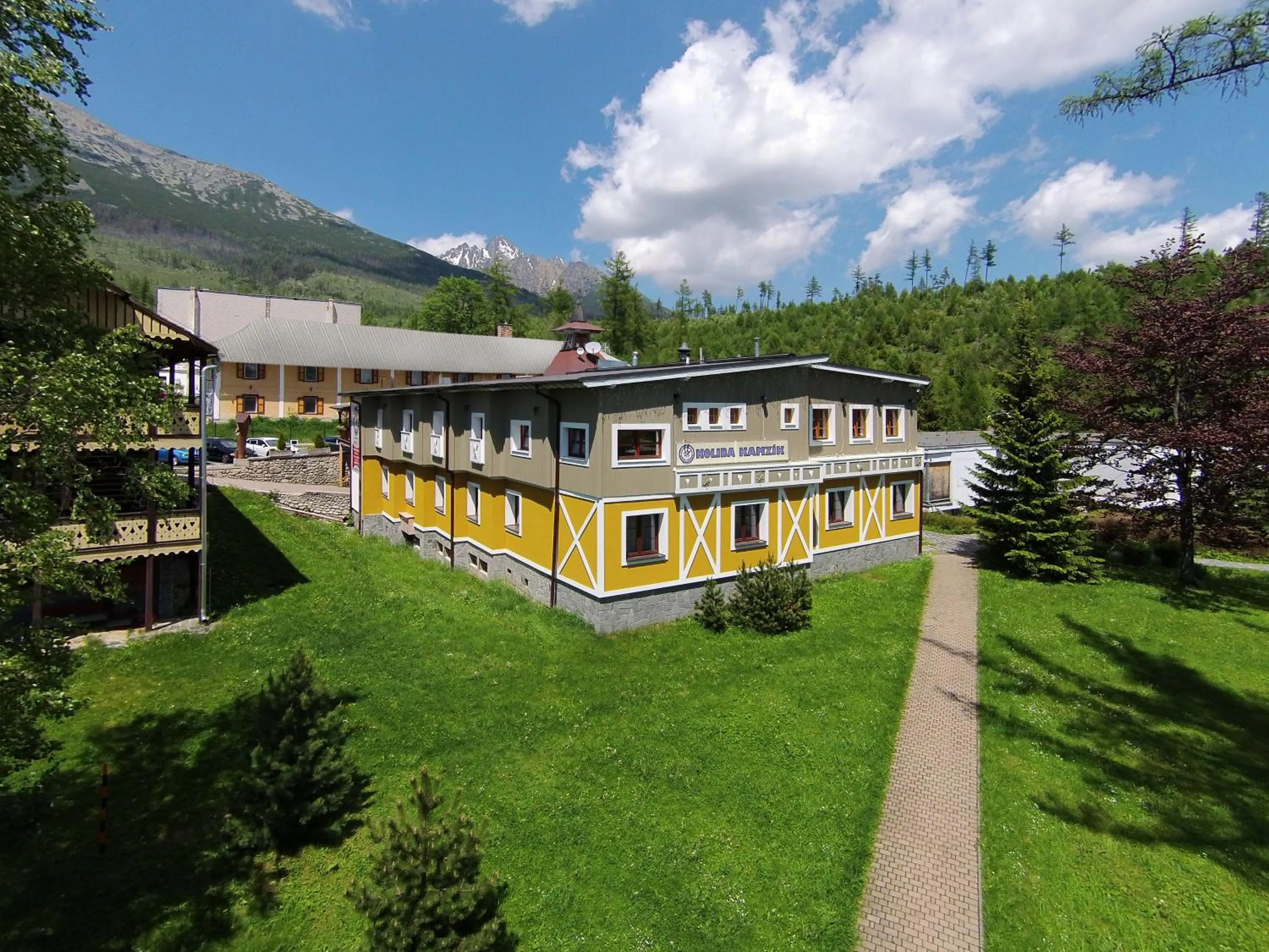 Bird's eye view in APLEND Koliba Kamzík