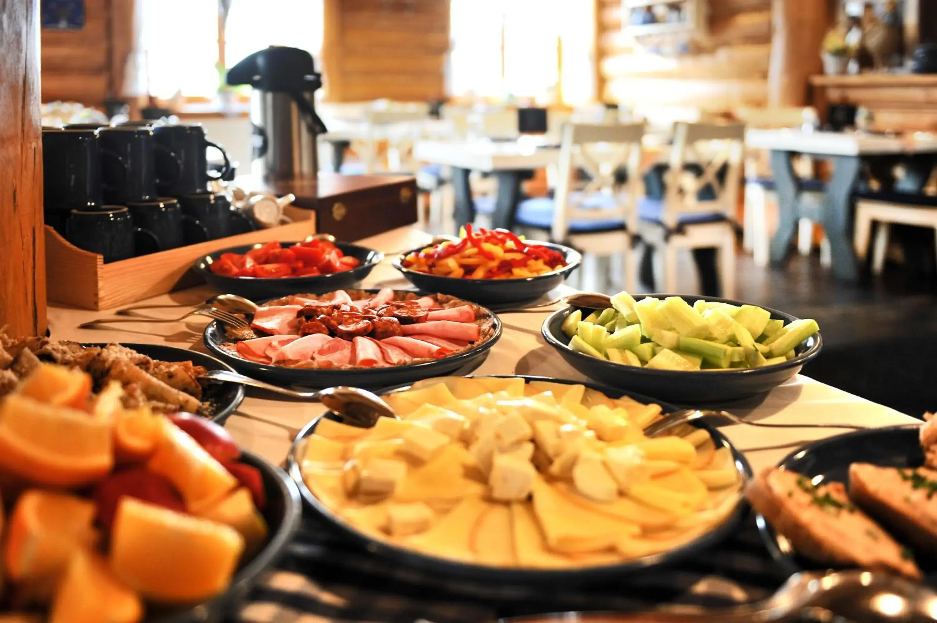 Buffet breakfast in APLEND Koliba Kamzík Buffet breakfast in APLEND Koliba Kamzík