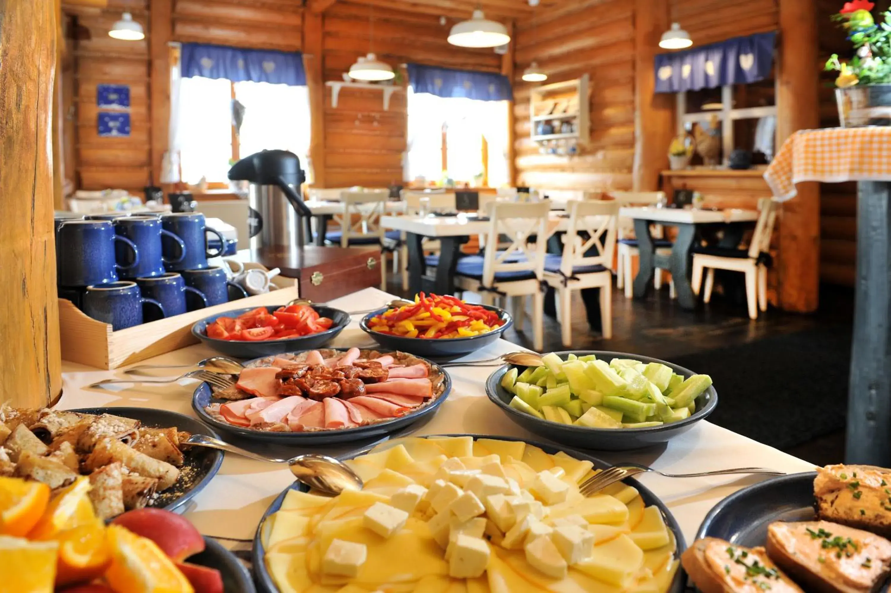 Buffet breakfast in APLEND Koliba Kamzík Buffet breakfast in APLEND Koliba Kamzík