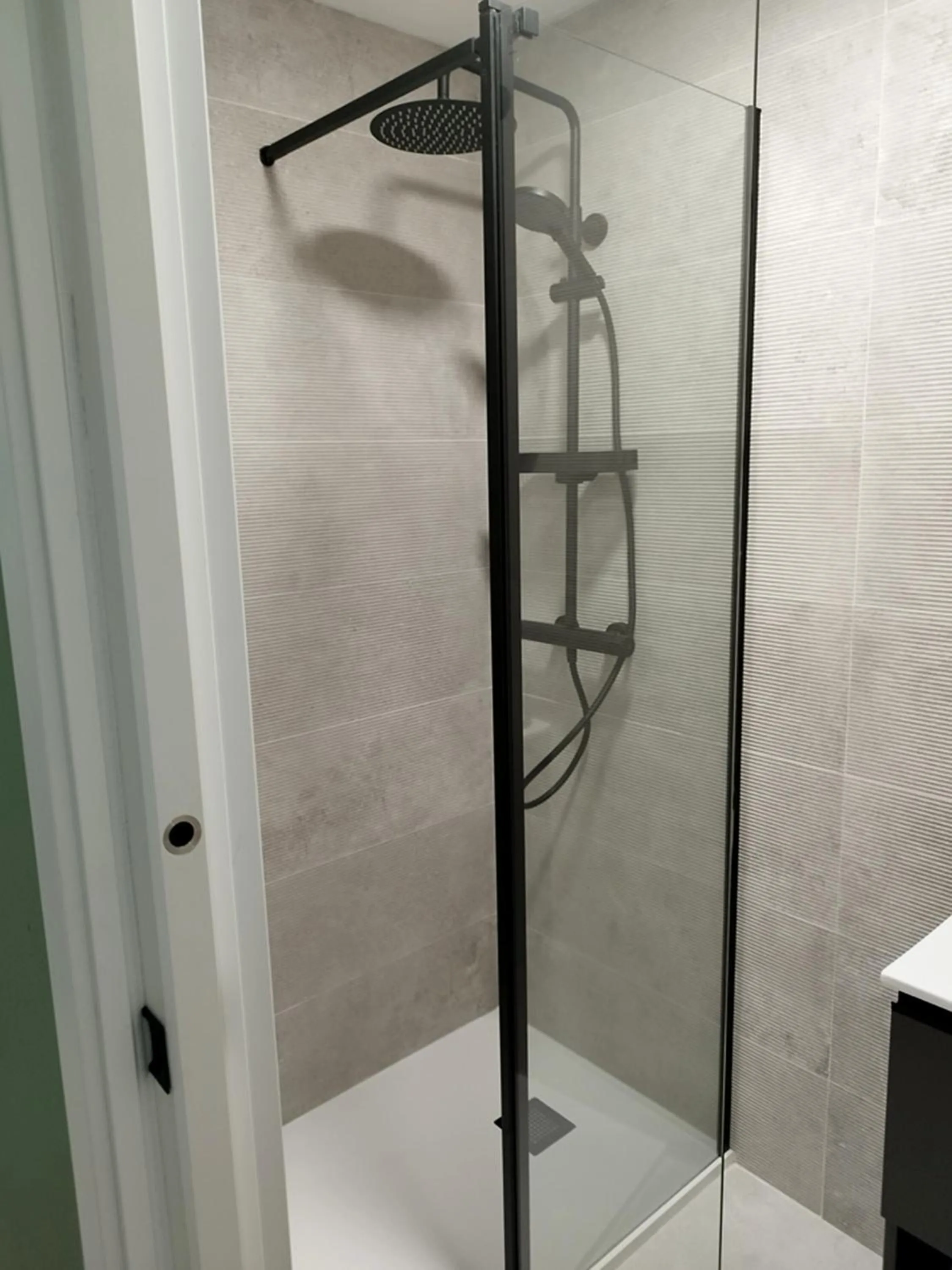 Shower in Apartamentos PuntoApart Málaga