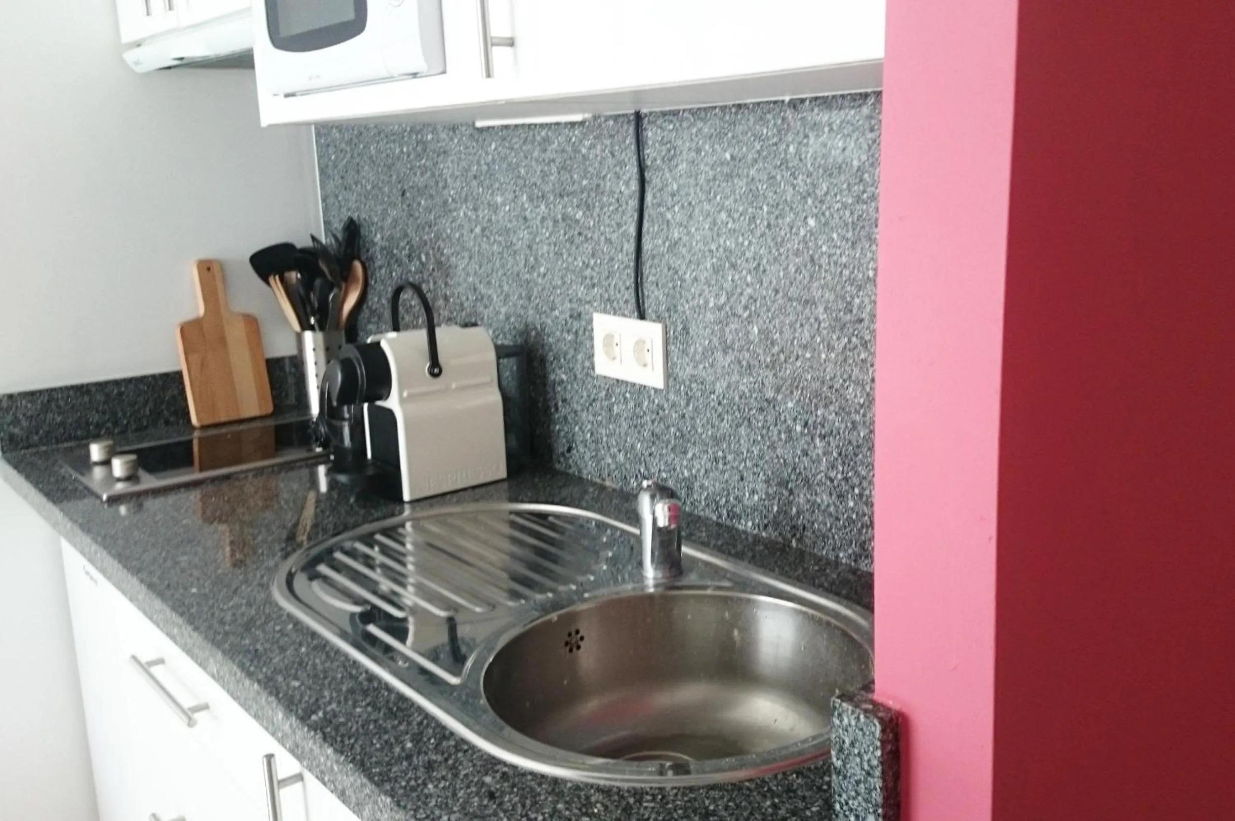 Kitchen or kitchenette in Apartamentos PuntoApart Málaga
