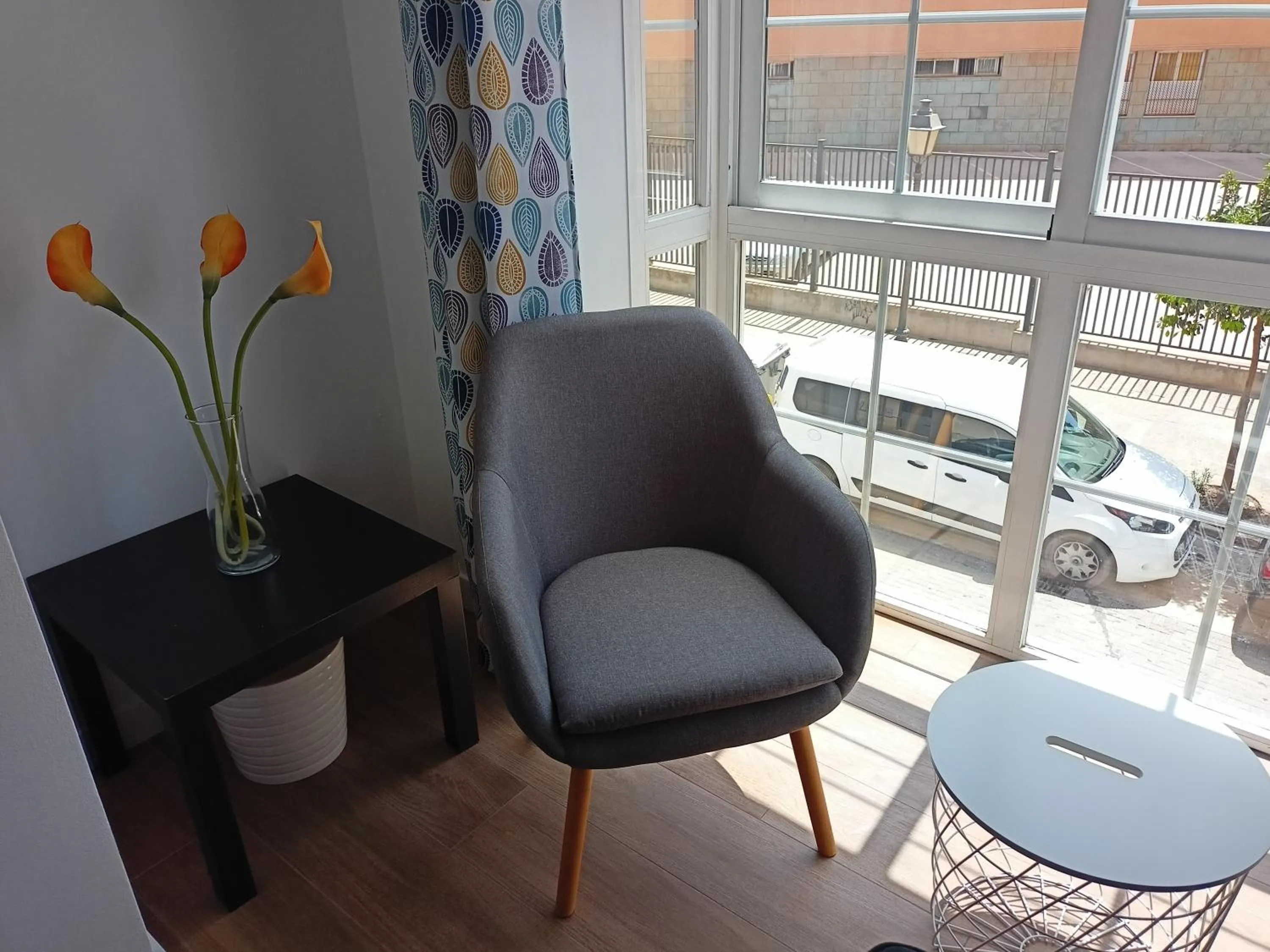 Seating area in Apartamentos PuntoApart Málaga