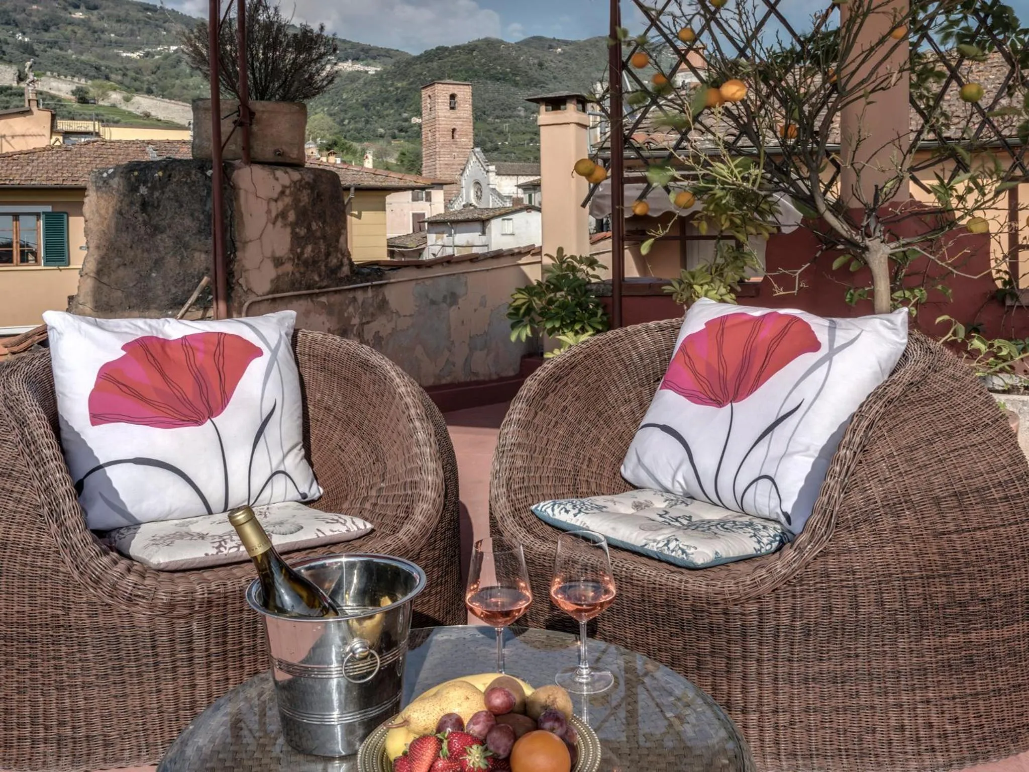 Balcony/Terrace in Hotel Palagi