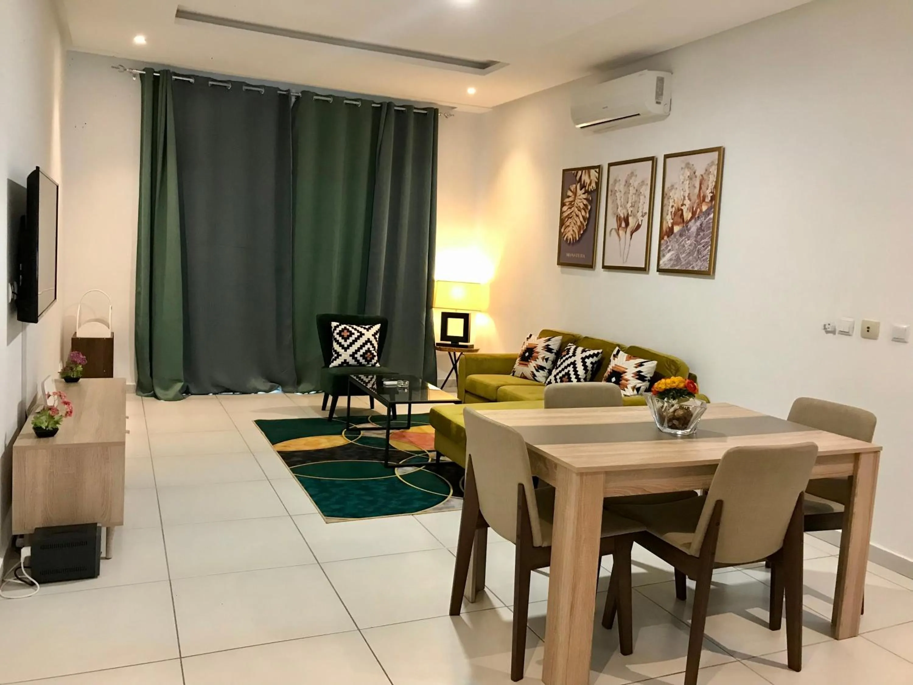 Living room in Residences Saint Pierre