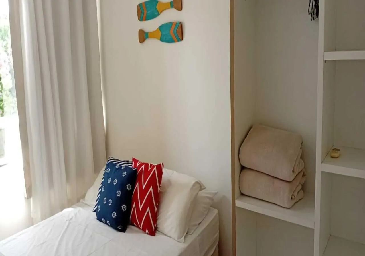 Bed in Hotel Maricá