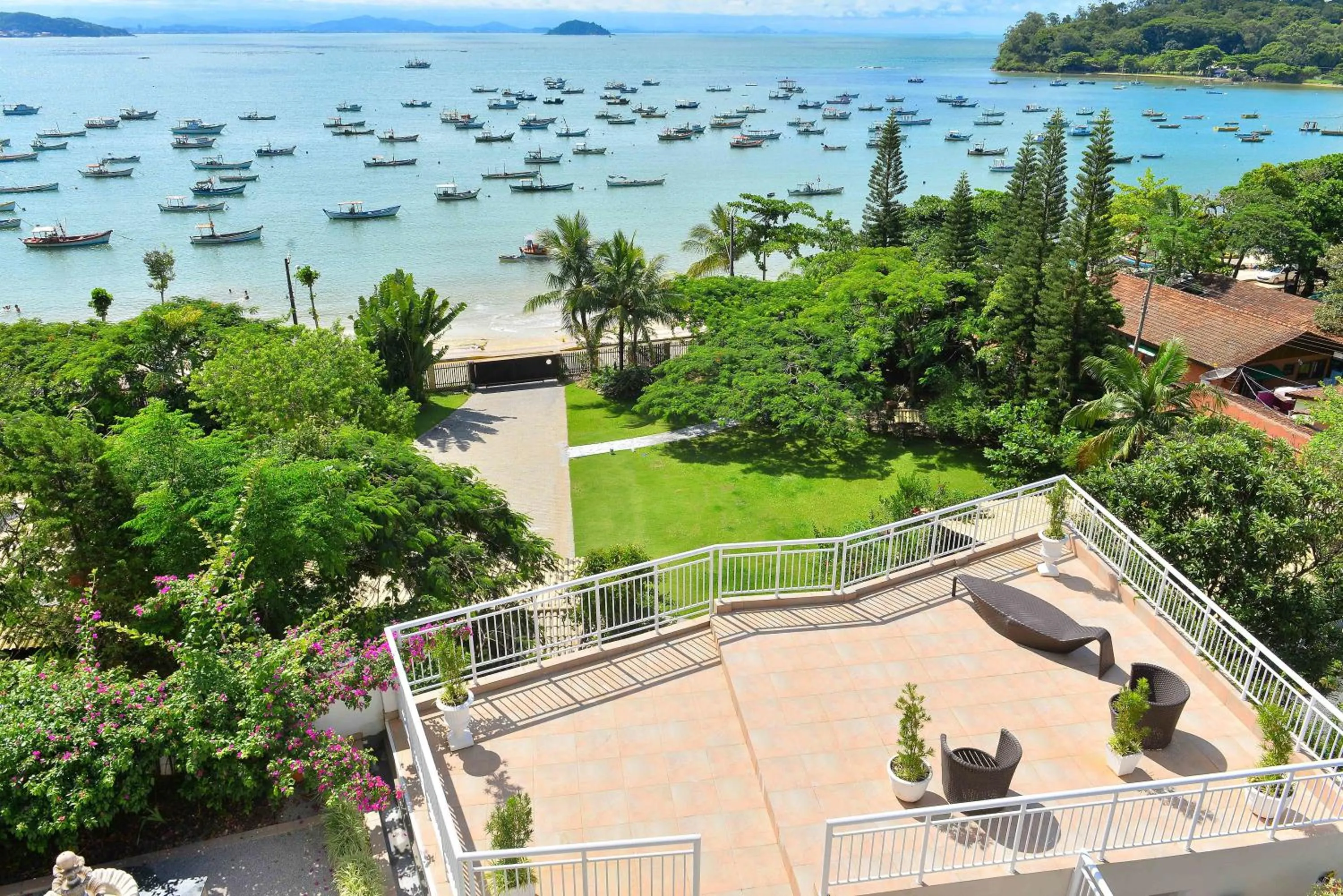 Garden in Hotel Maricá