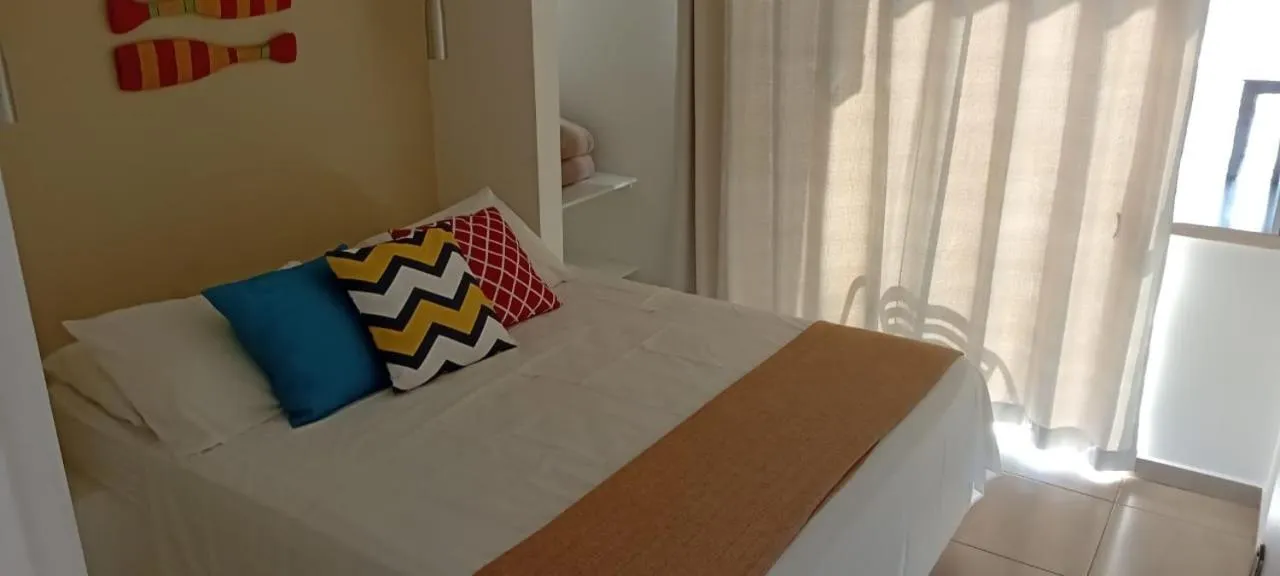 Bed in Hotel Maricá