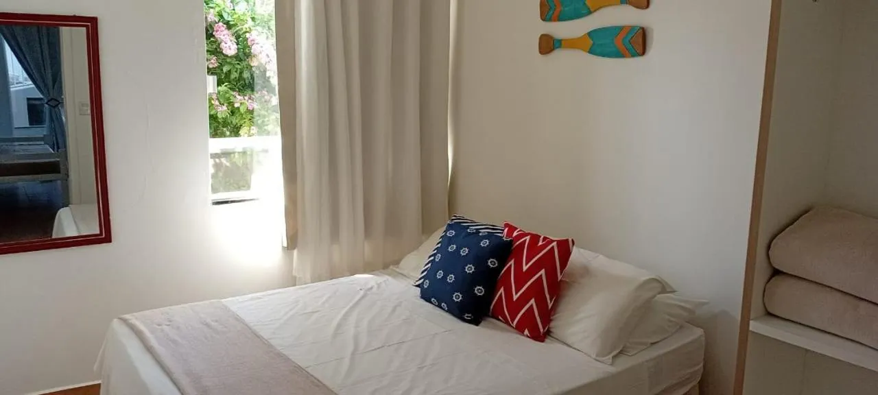 Bed in Hotel Maricá