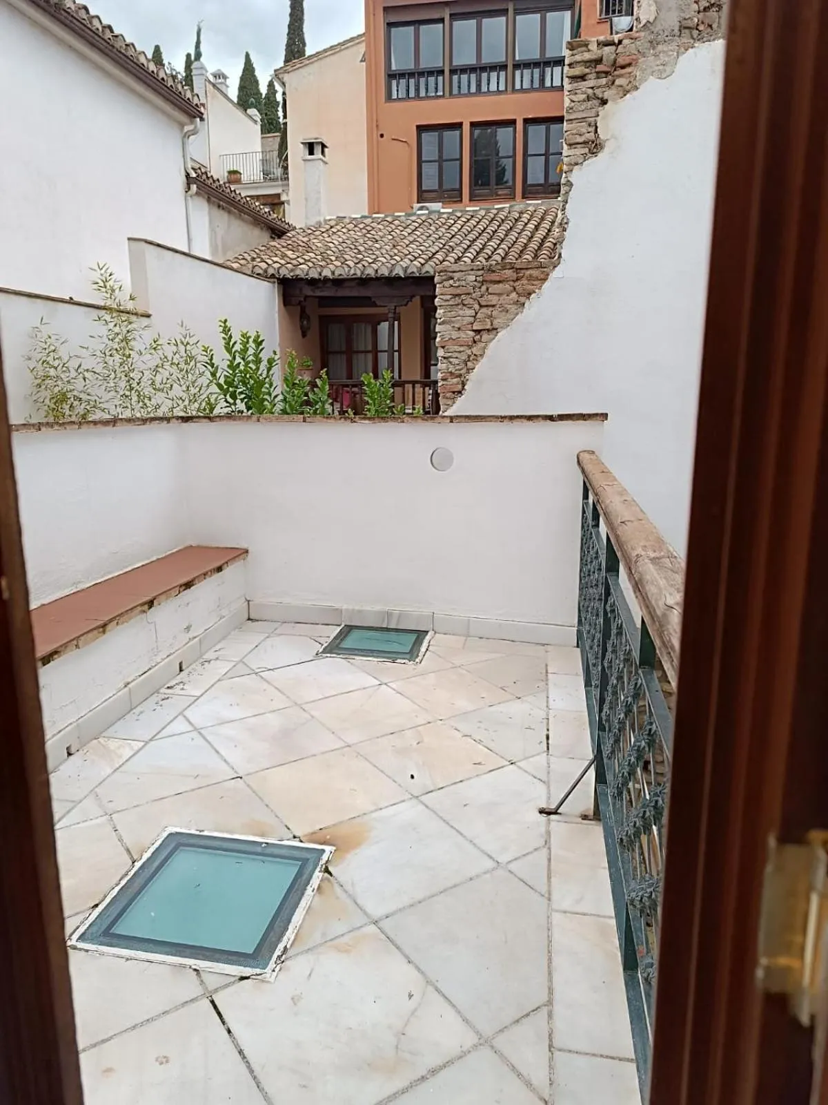 Balcony/Terrace in Suite Comares