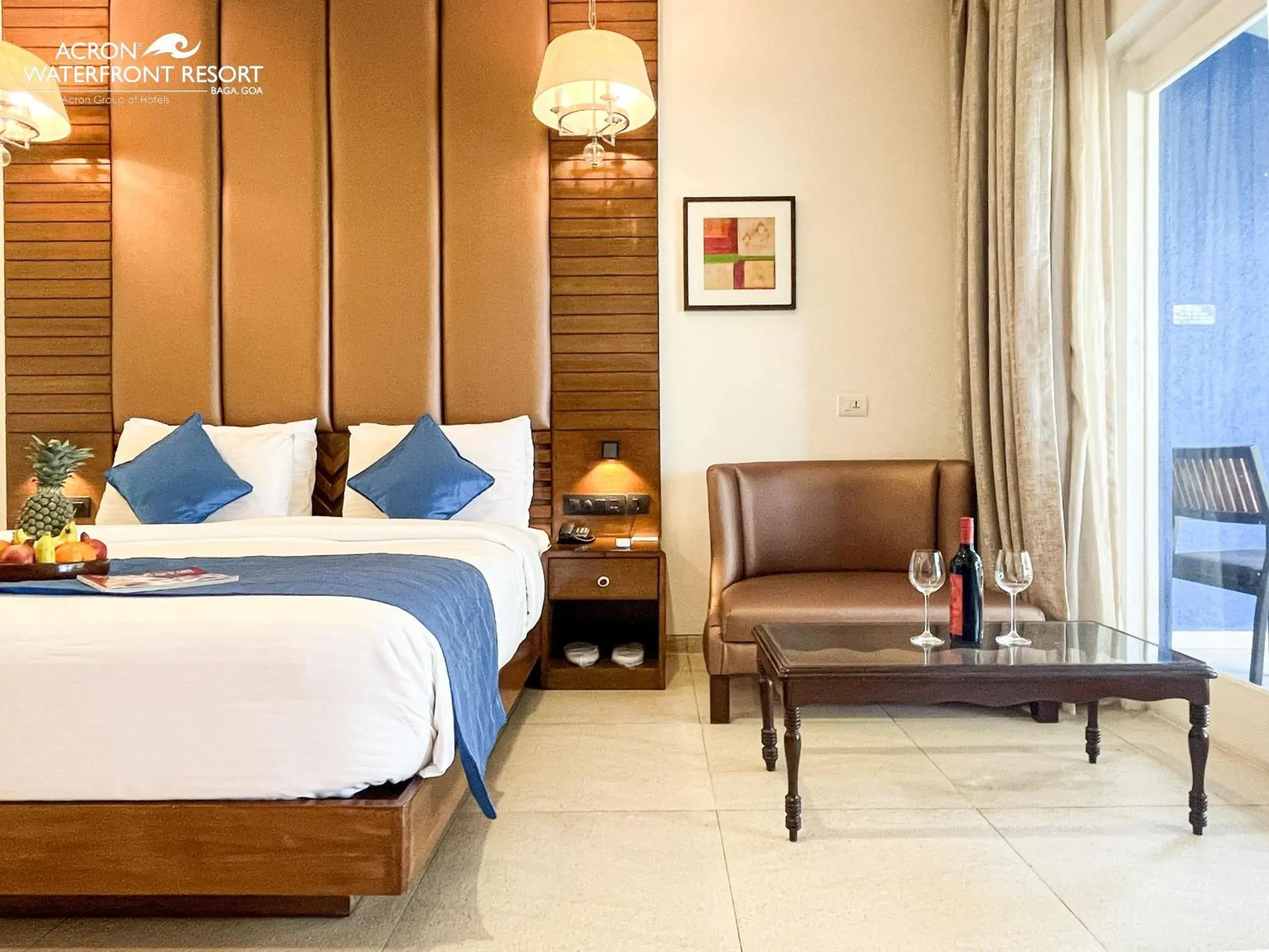 Bed in Acron Waterfront Resort Bed in Acron Waterfront Resort