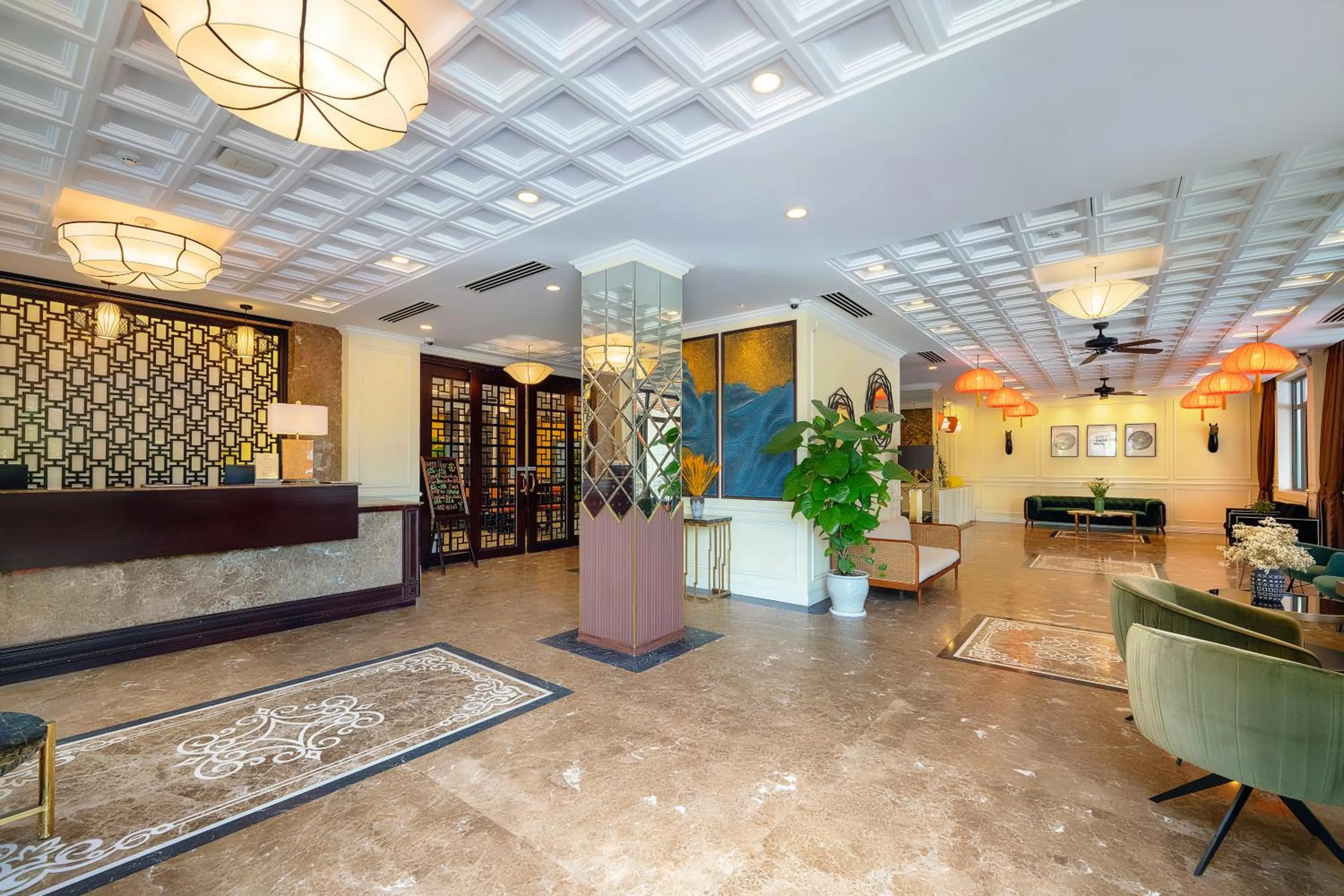 Kitchen or kitchenette in Qualia De Hôtel Hoi An - Rooftop Bar City View