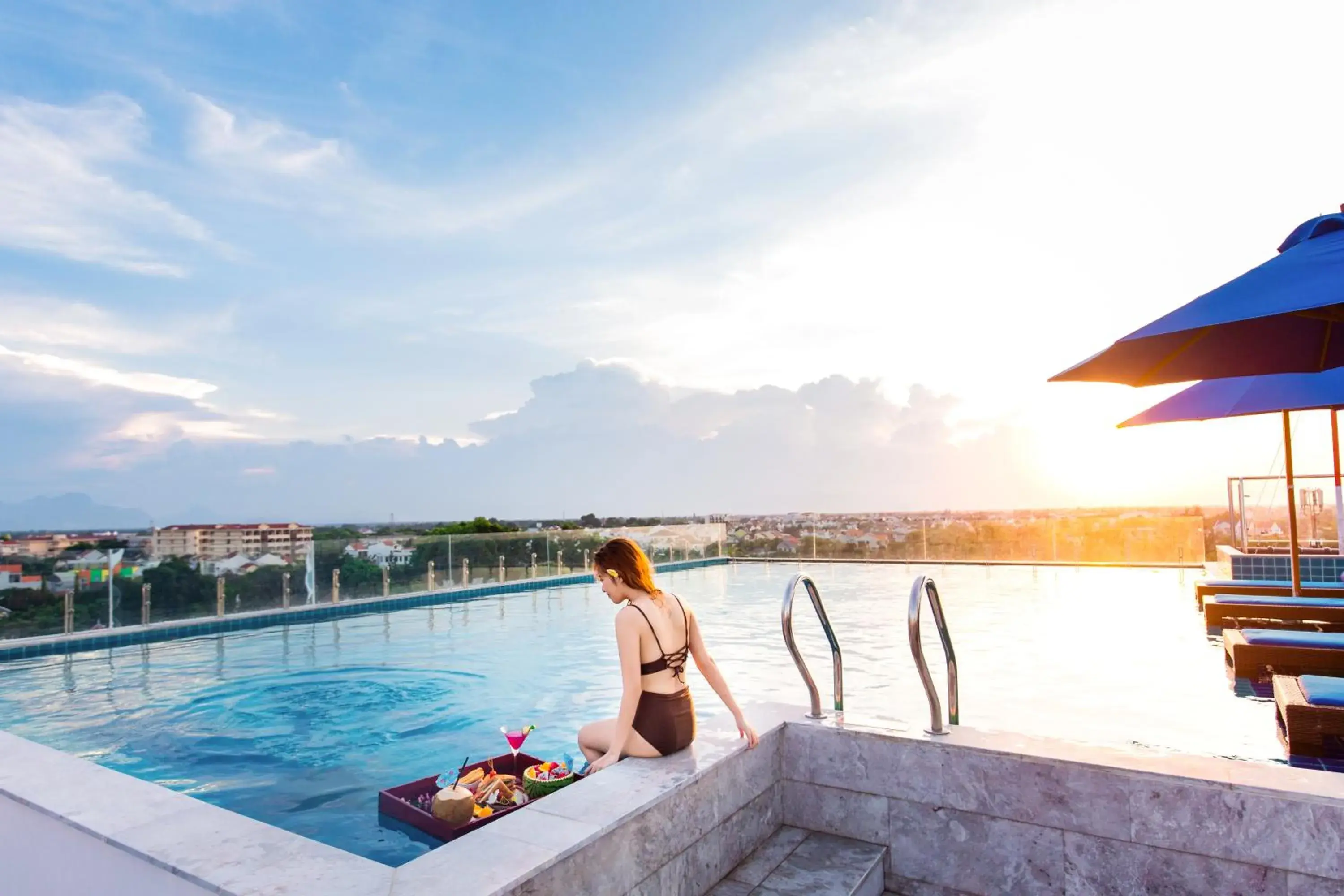 Day in Qualia De Hôtel Hoi An - Rooftop Bar City View Day in Qualia De Hôtel Hoi An - Rooftop Bar City View