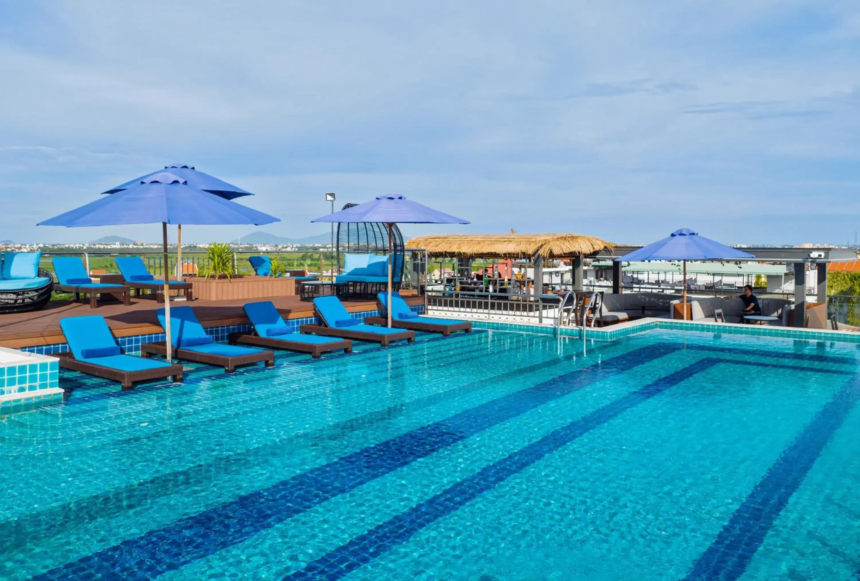 Day in Qualia De Hôtel Hoi An - Rooftop Bar City View Day in Qualia De Hôtel Hoi An - Rooftop Bar City View