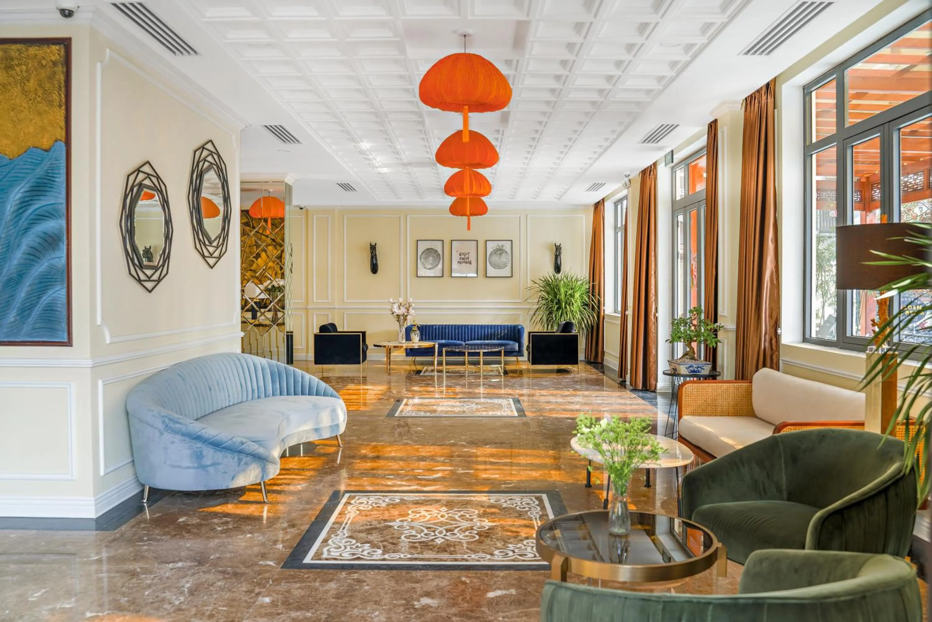 Living room in Qualia De Hôtel Hoi An - Rooftop Bar City View