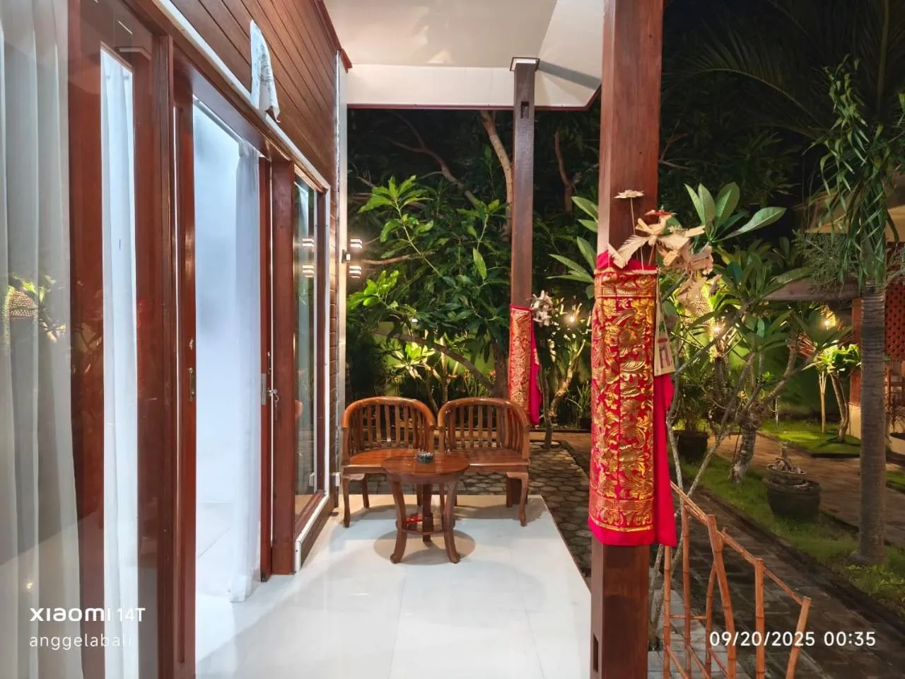 Patio in Lembongan Cempaka Villa & Restaurant