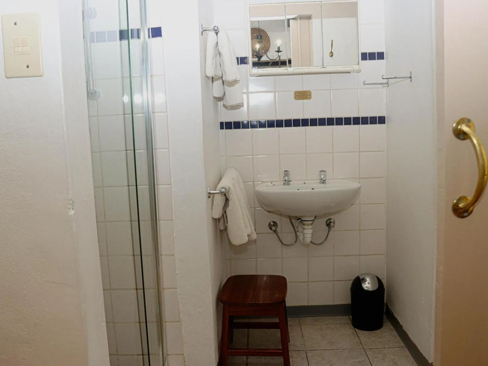 Shower in Casa Blanca Boutique Hotel Pension