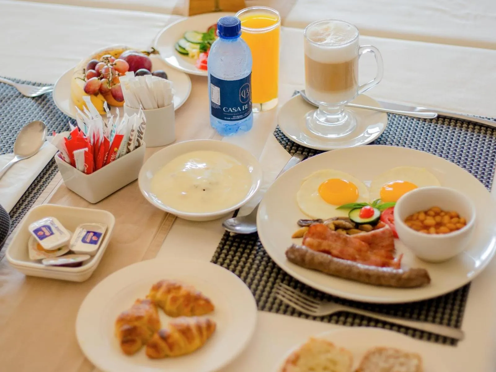 Dining area in Casa Blanca Boutique Hotel