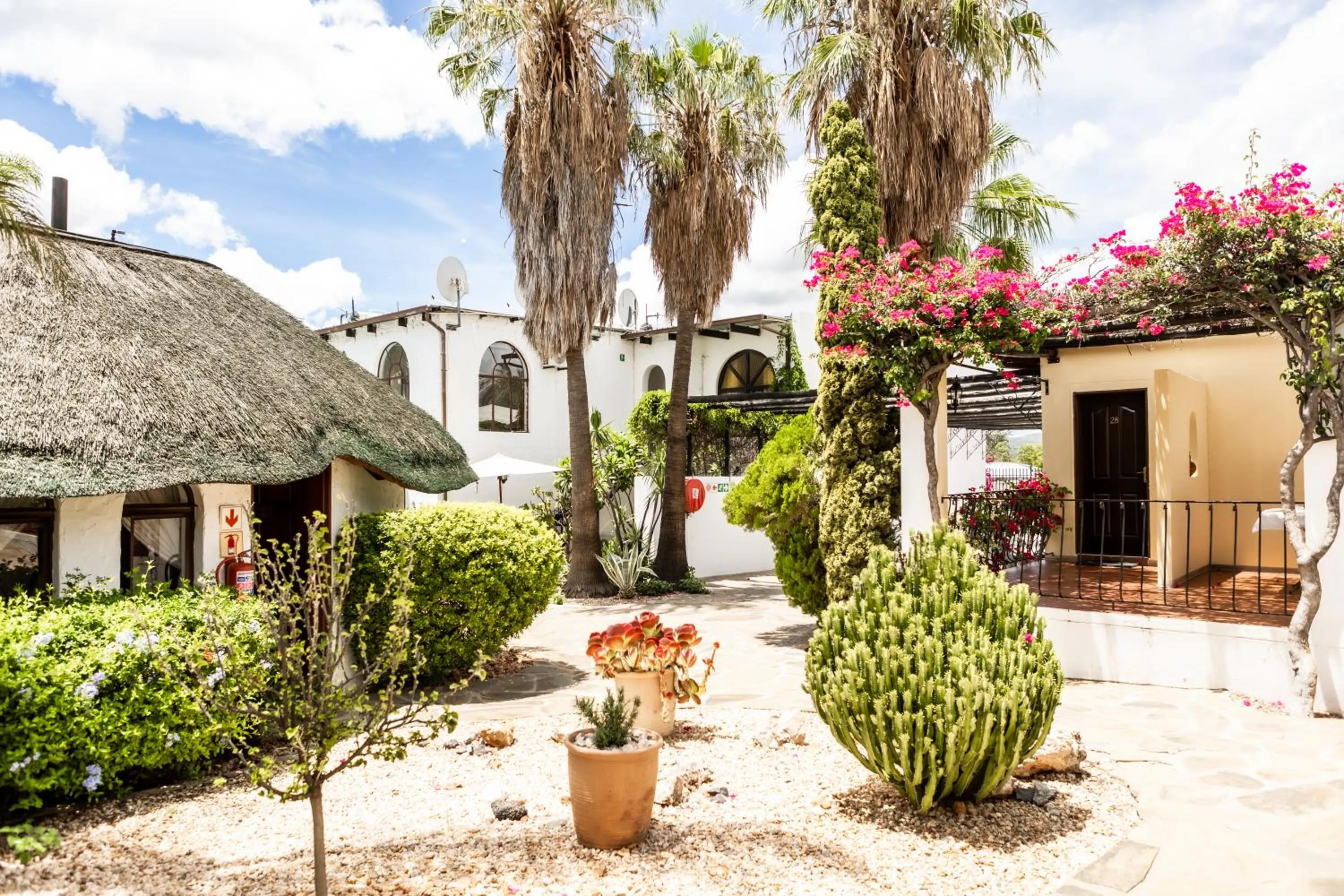 Garden in Casa Blanca Boutique Hotel Pension
