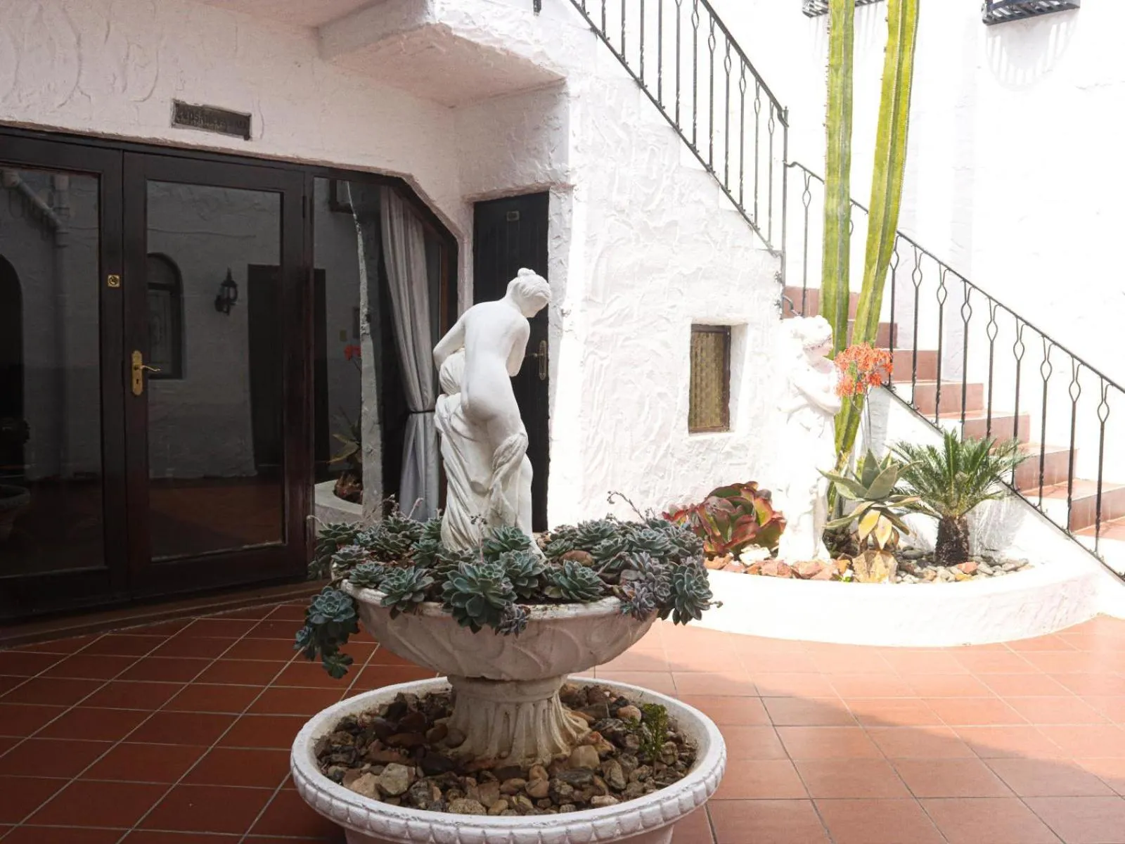 Decorative detail in Casa Blanca Boutique Hotel Pension