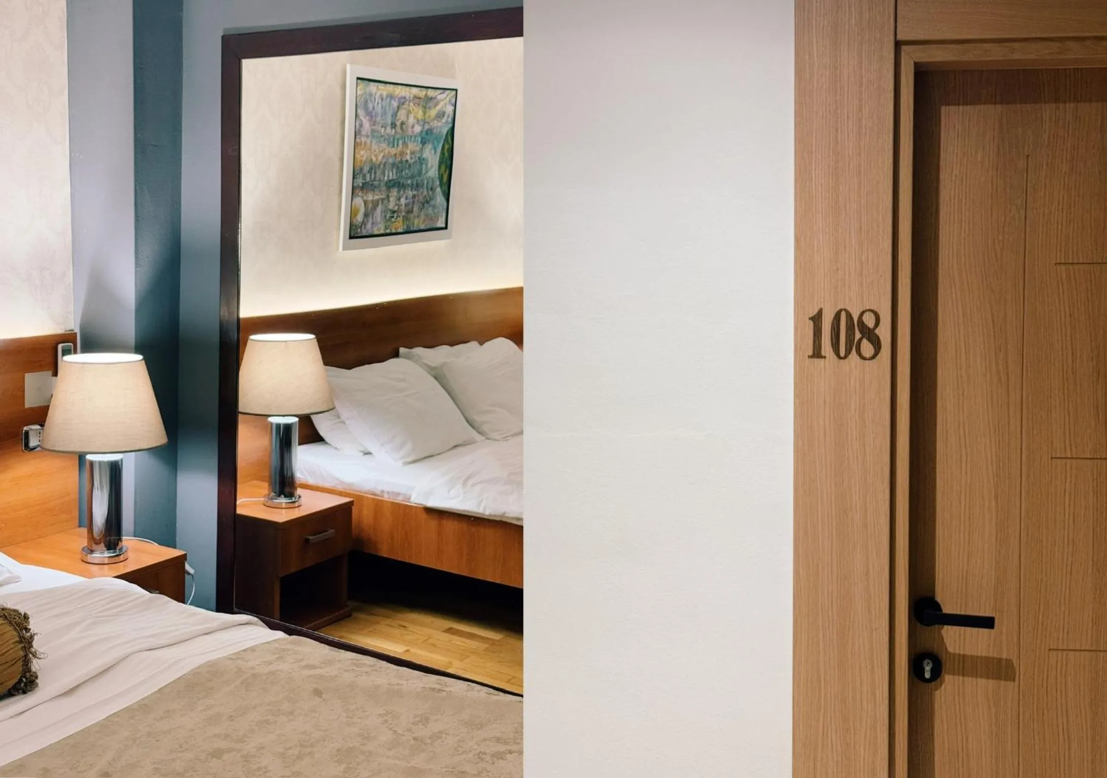 Bed in Hotel IL Sole