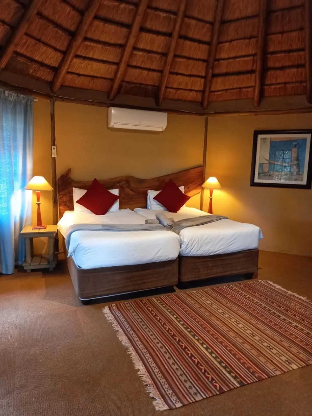 Bed in Ascot Bush Lodge