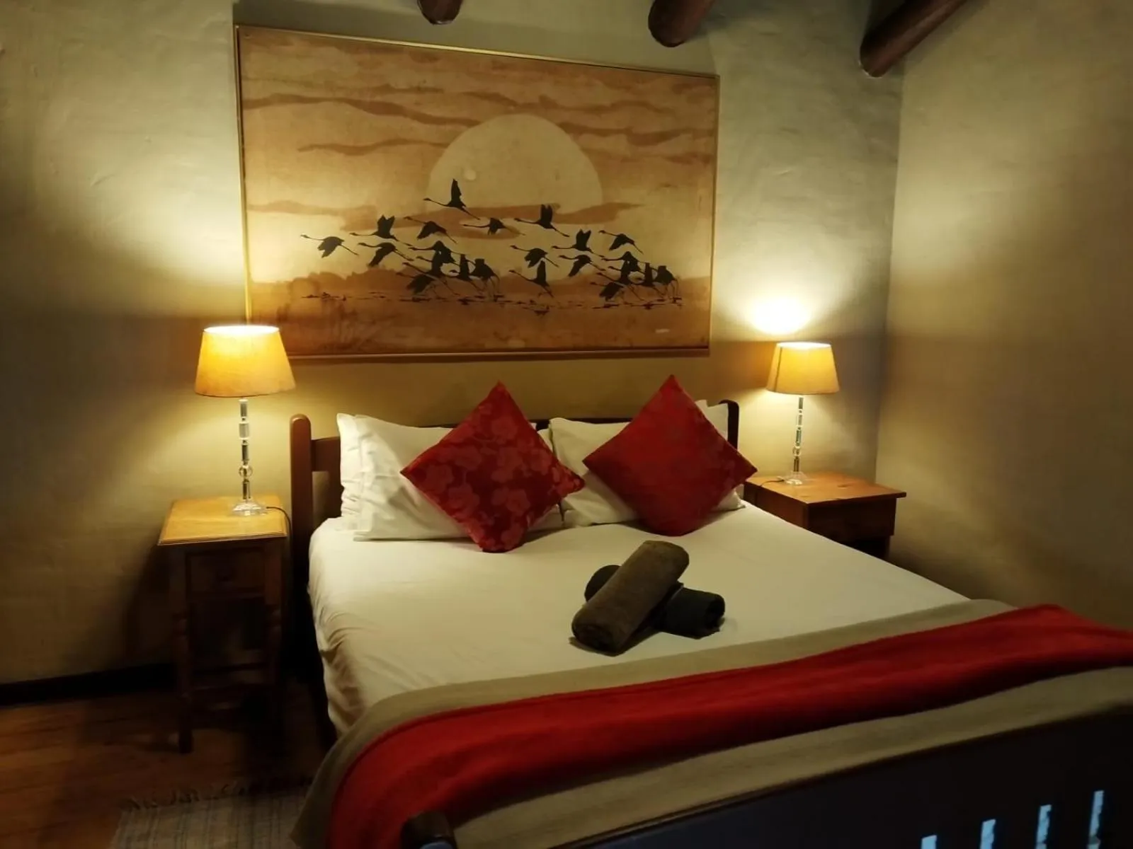 Bed in Ascot Bush Lodge