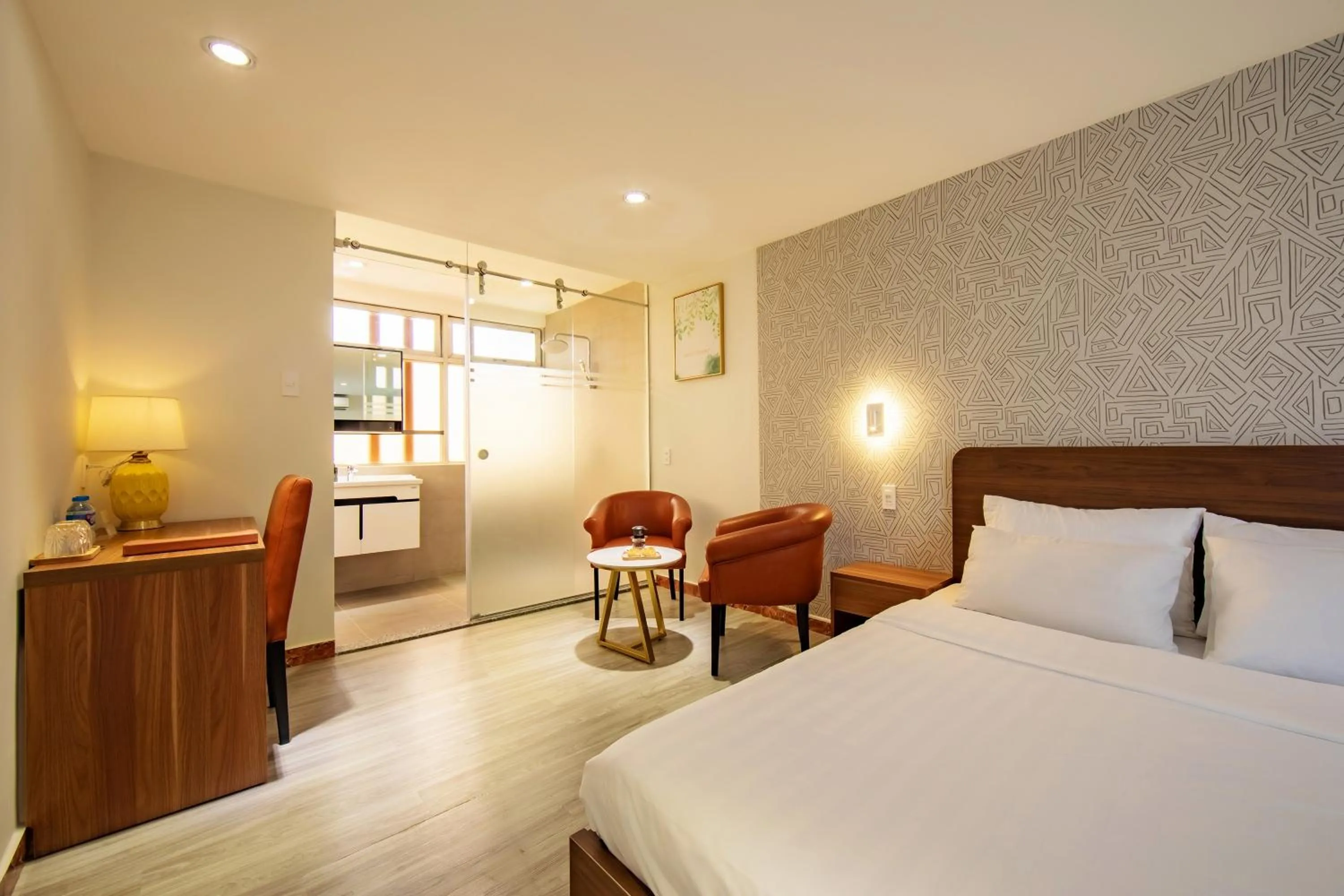 Bedroom, Bed in Lanura Saigon Boutique Hotel