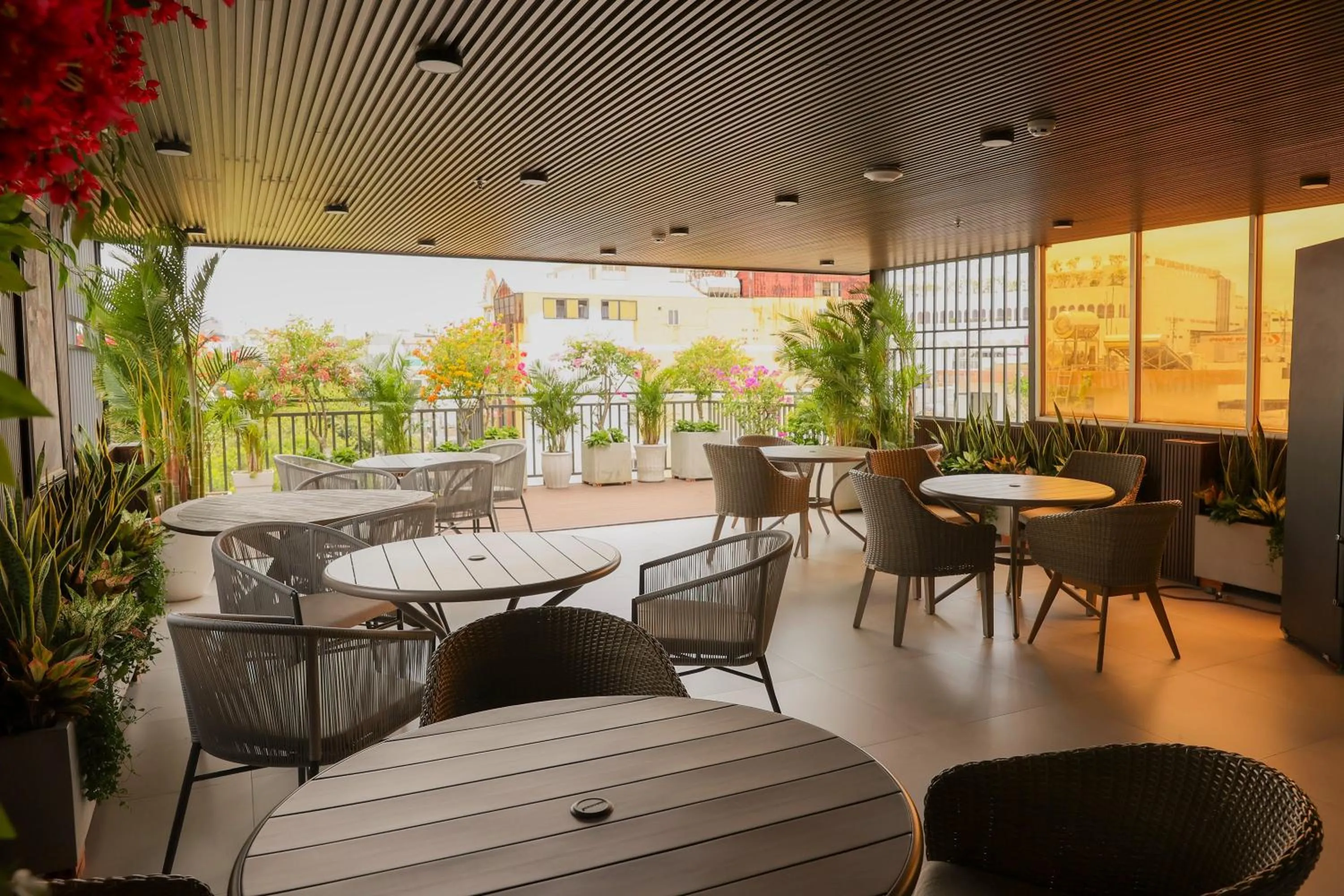 Seating area in Lanura Saigon Boutique Hotel