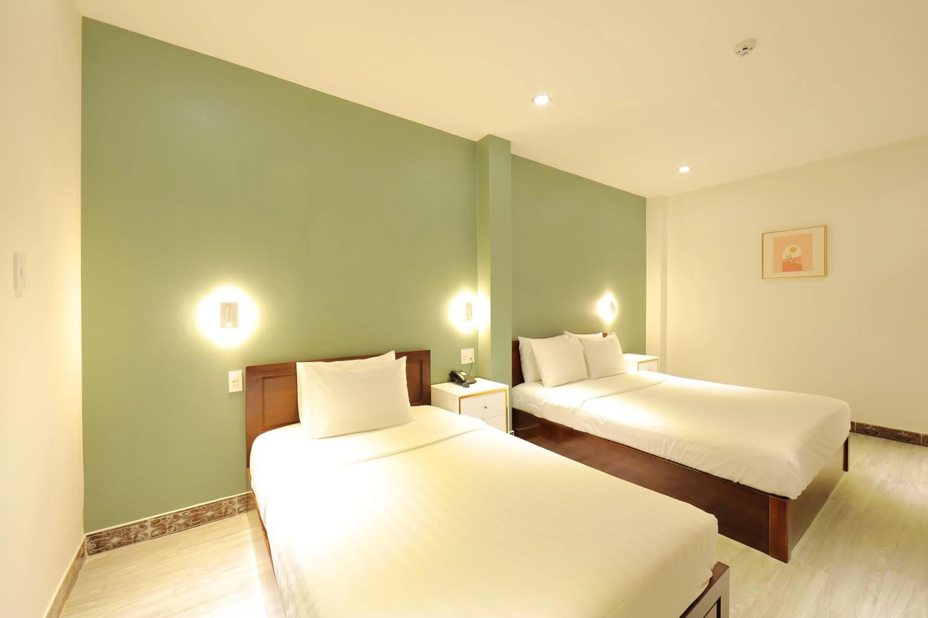 Bedroom, Bed in Lanura Saigon Boutique Hotel