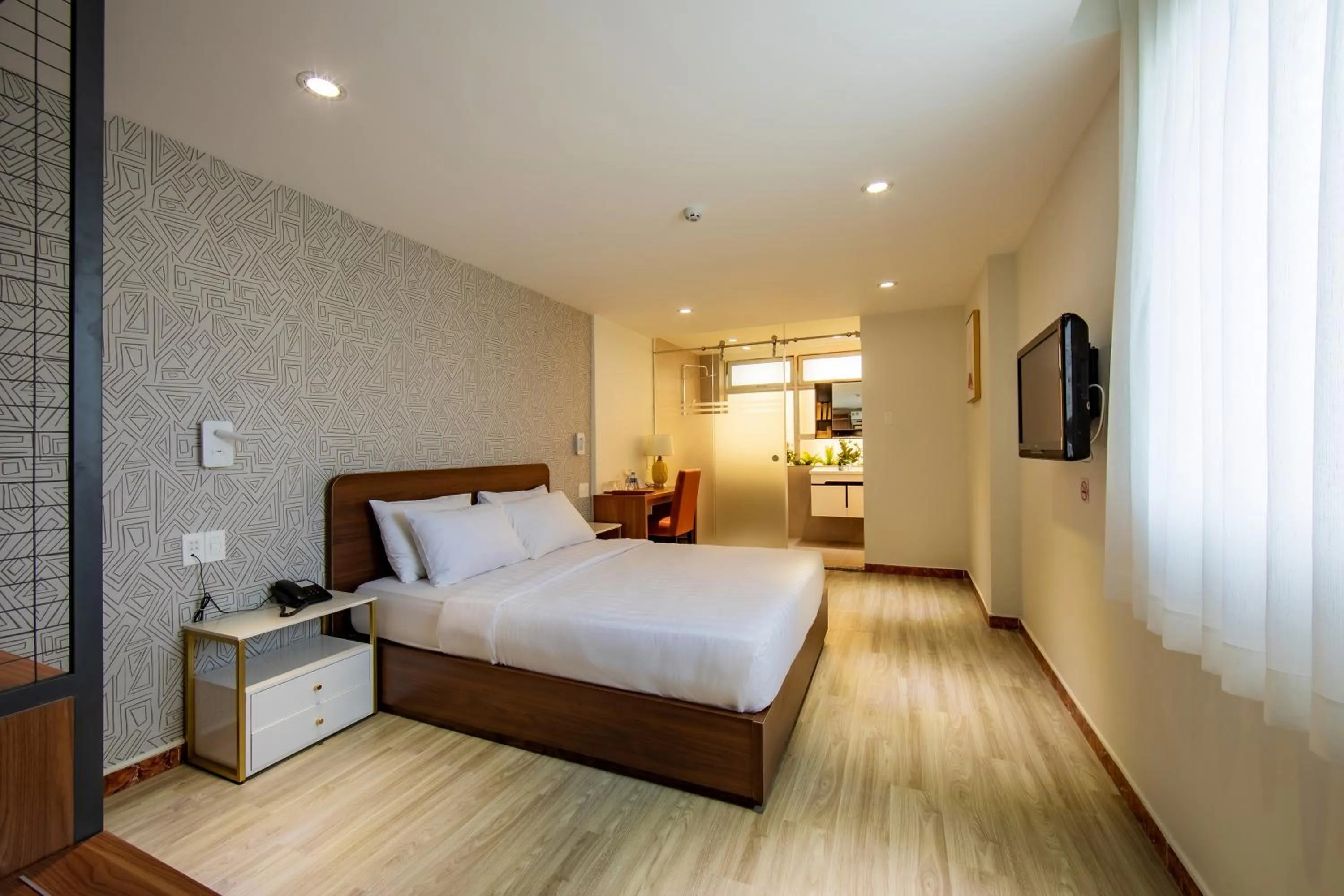 Bedroom, Bed in Lanura Saigon Boutique Hotel