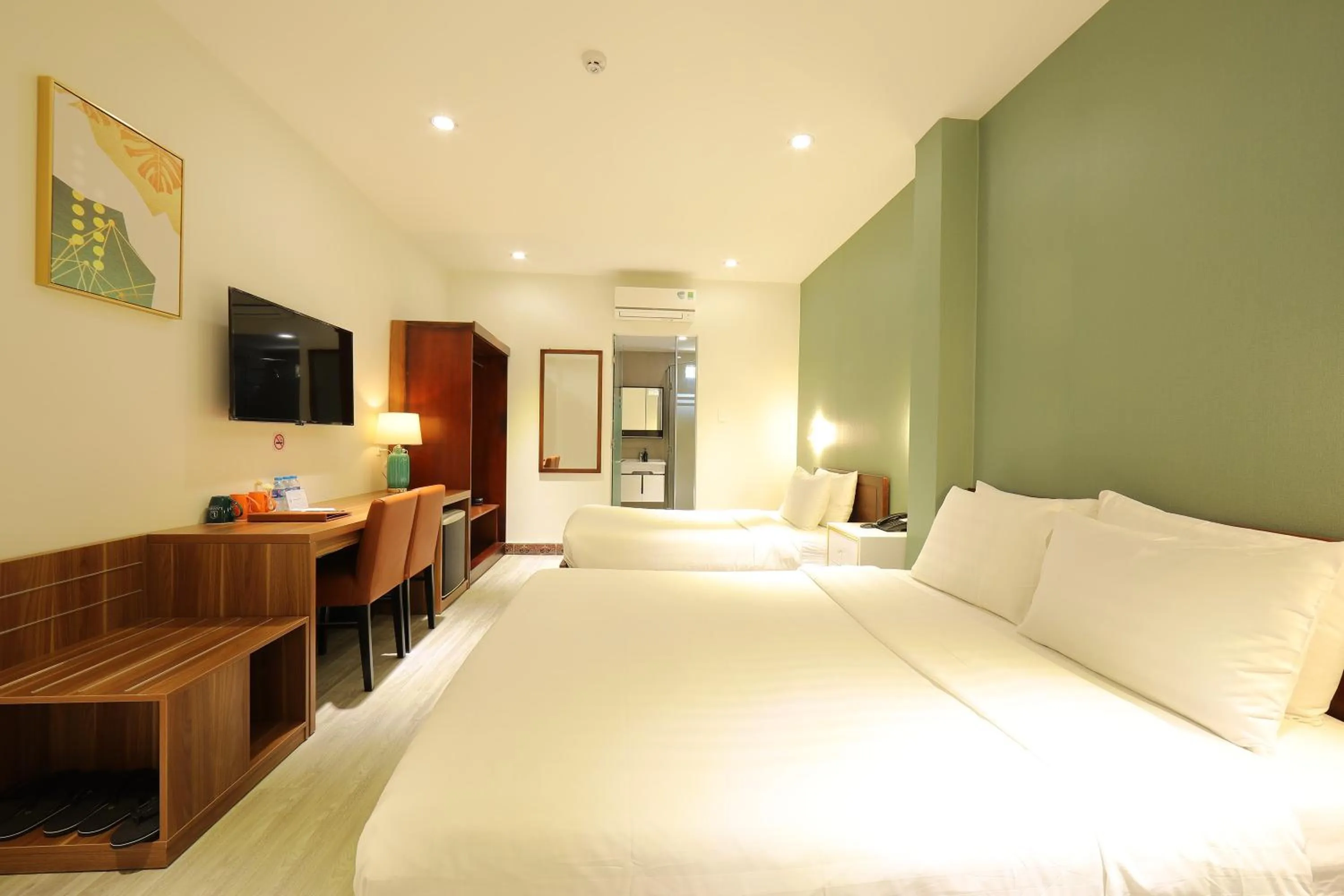 Bedroom, Bed in Lanura Saigon Boutique Hotel