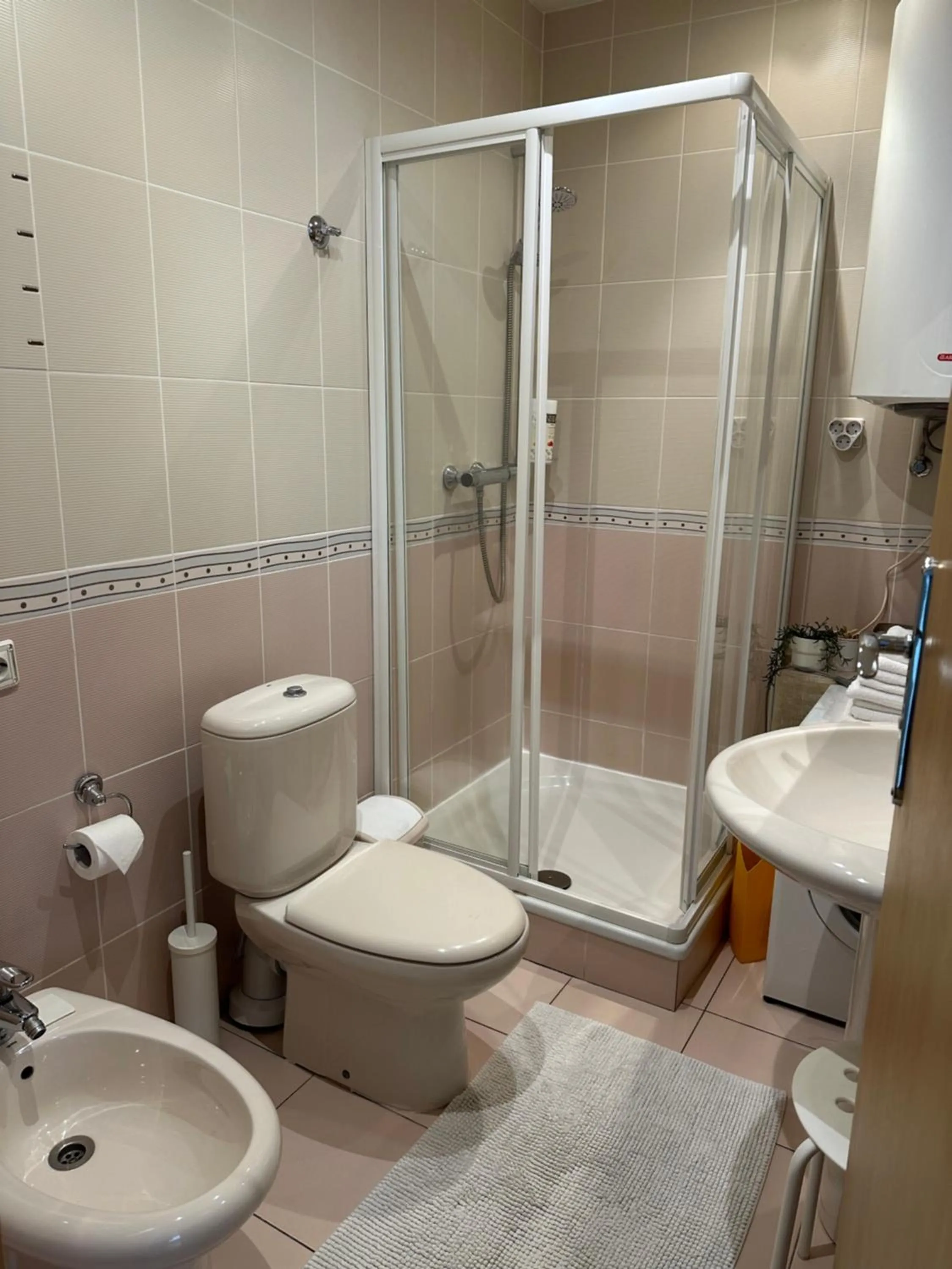 Shower in Alexa Nida Lighthouse Apartment