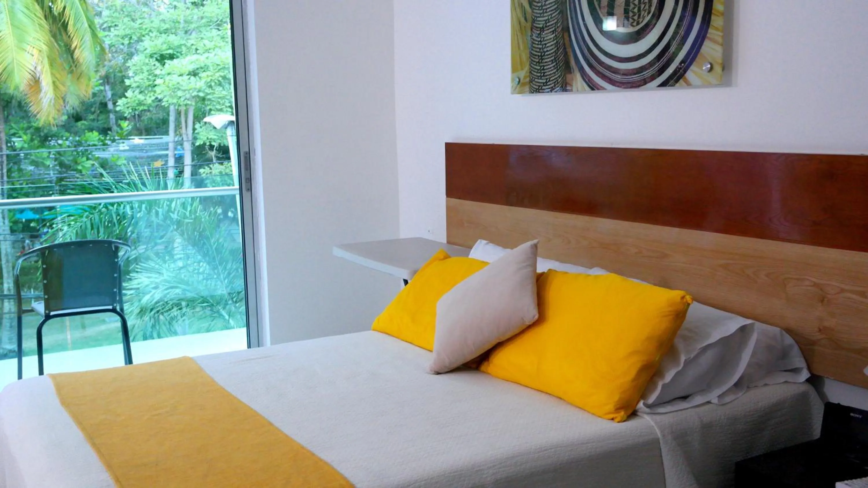 Bed in Hotel Sama