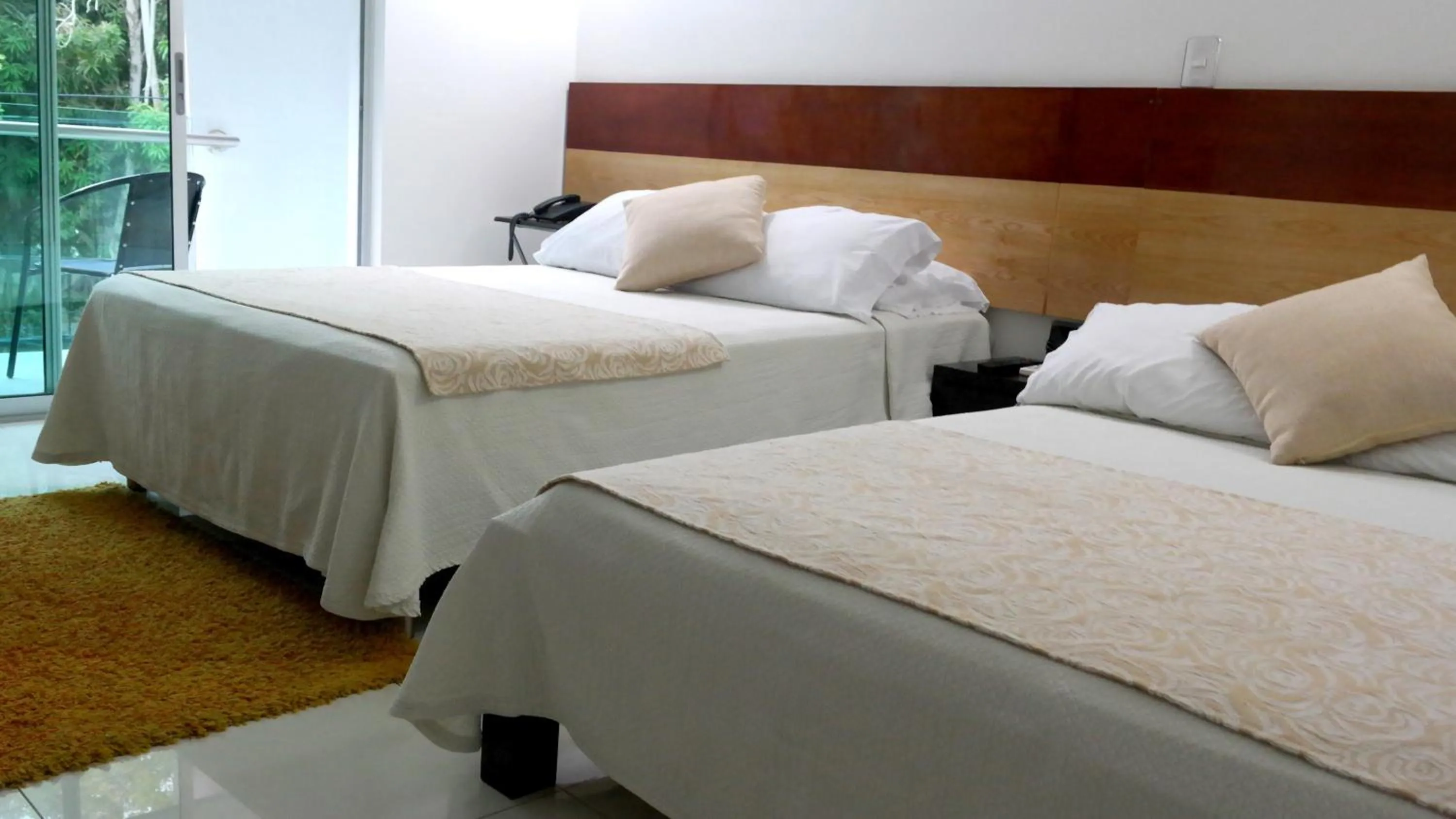 Bed in Hotel Sama