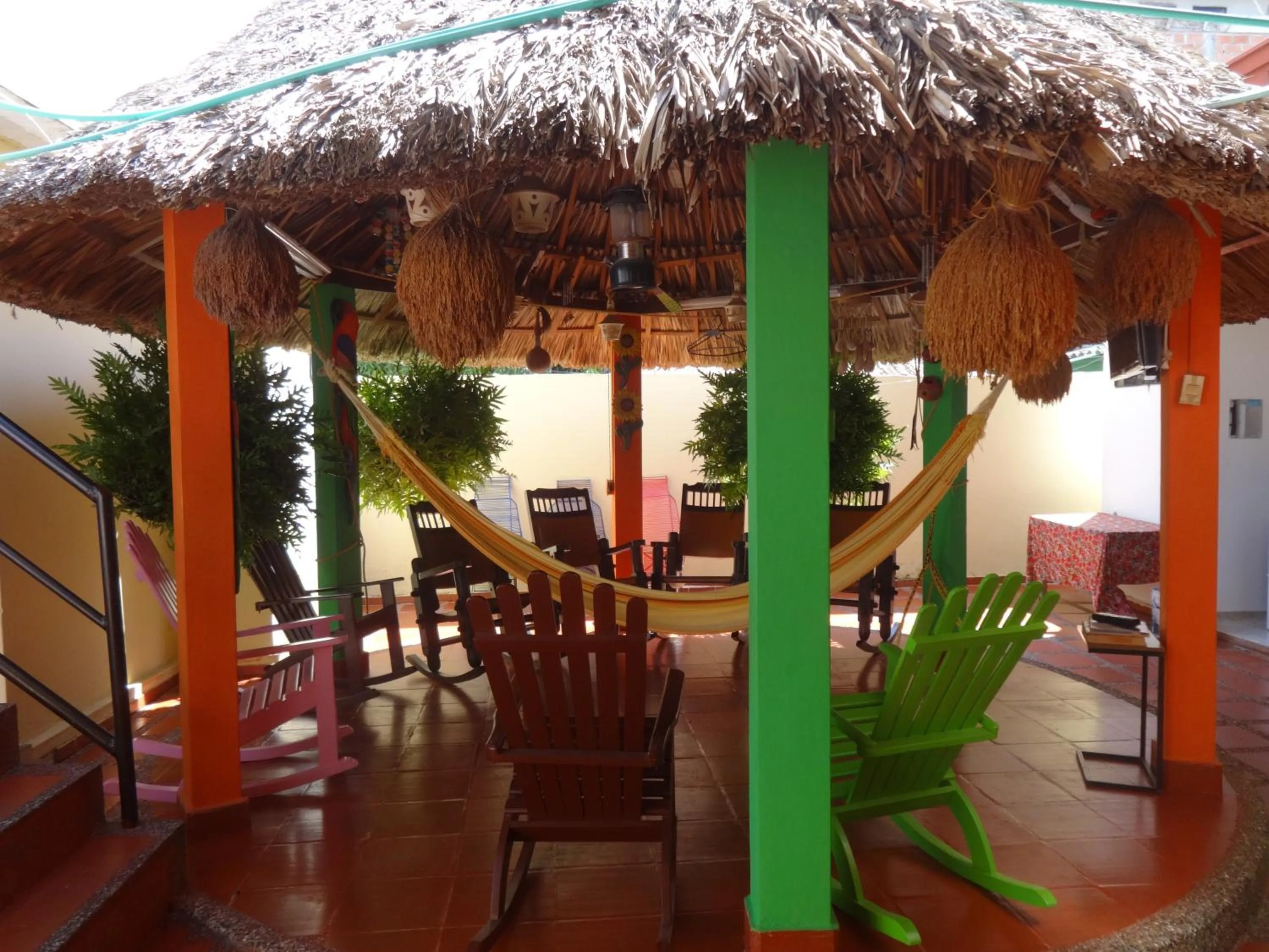 Patio in Casa Hotel Miriam