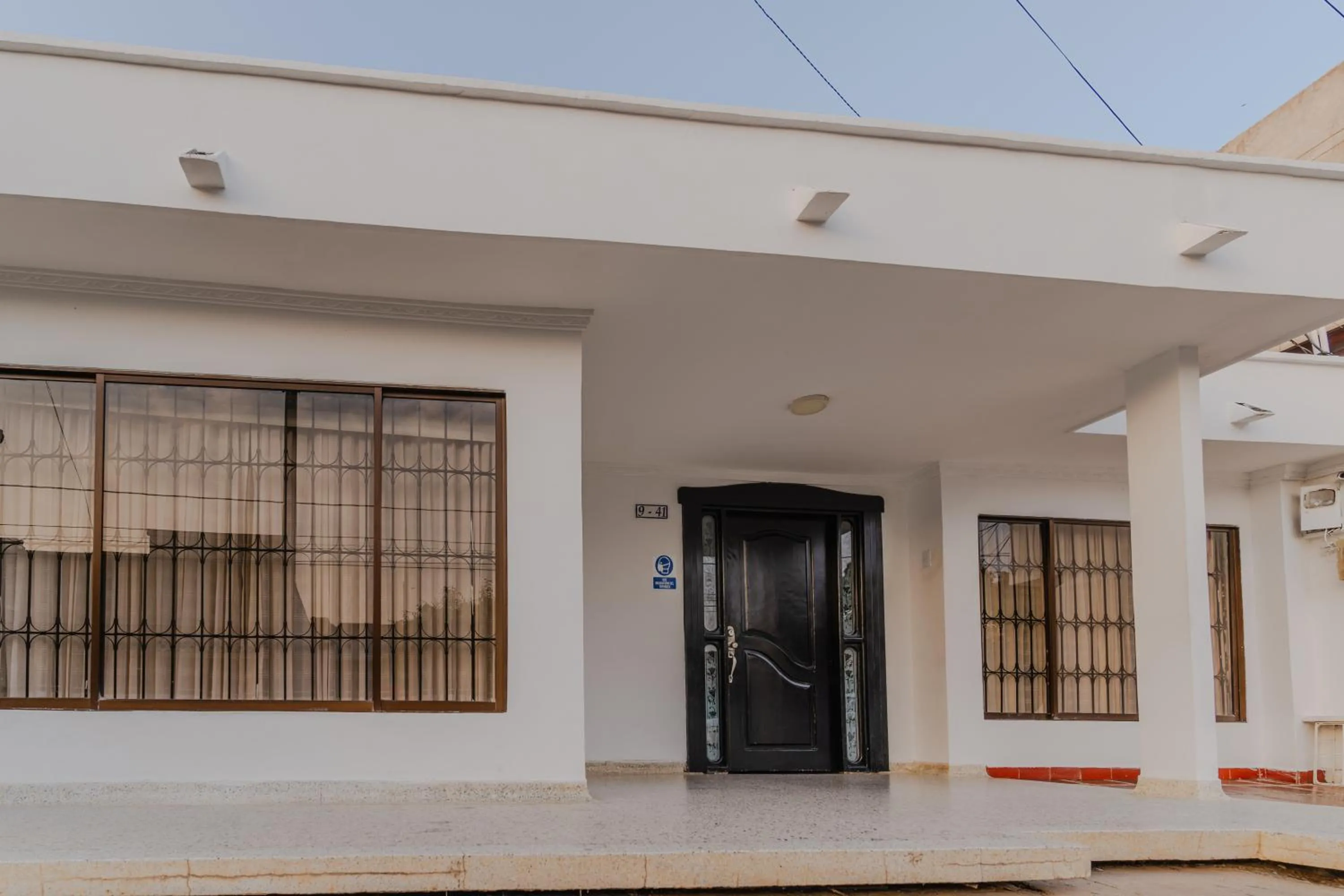 Facade/entrance in Casa Hotel Miriam