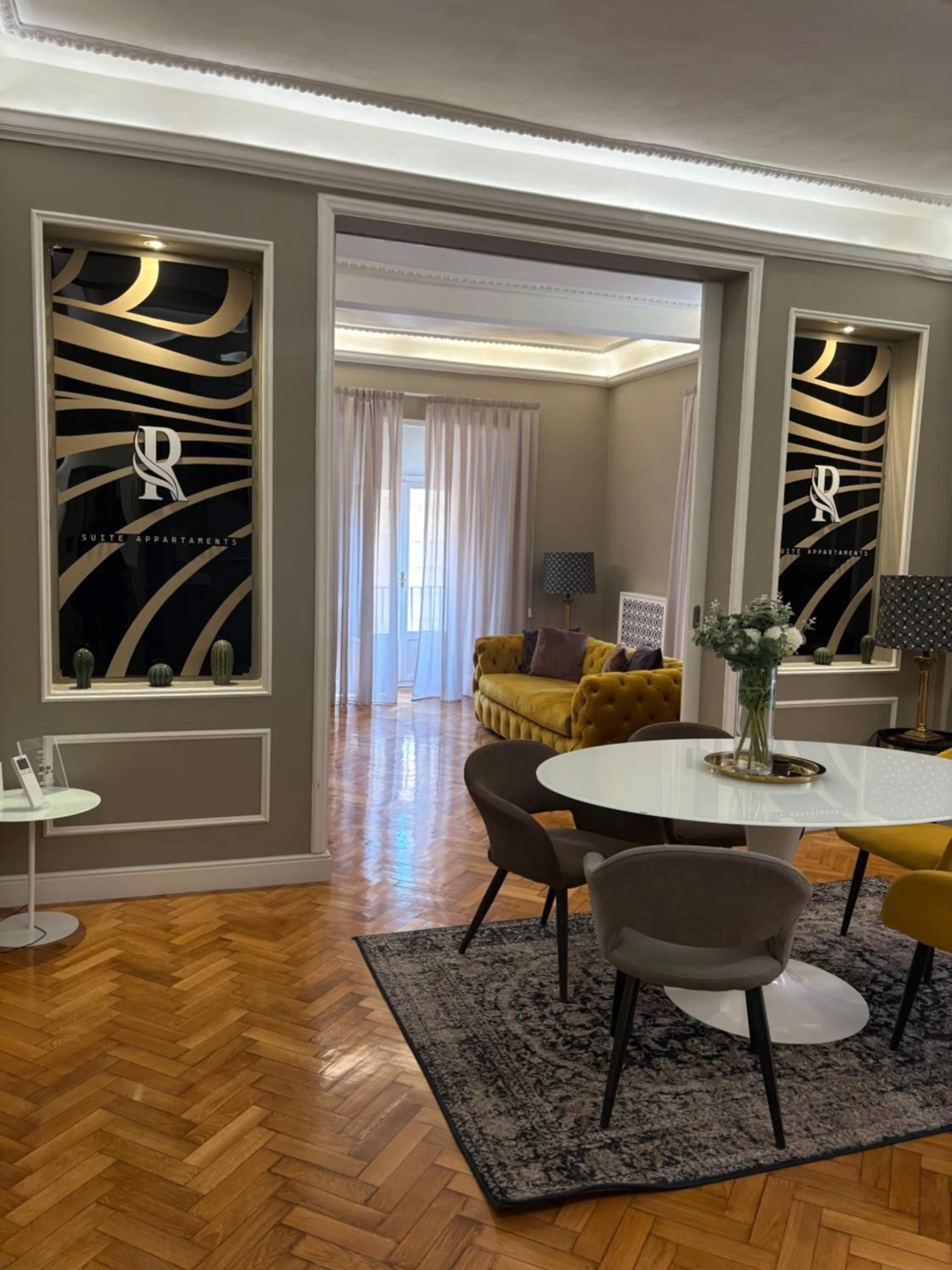 Living room in Palazzo Goldoni Condotti Collection