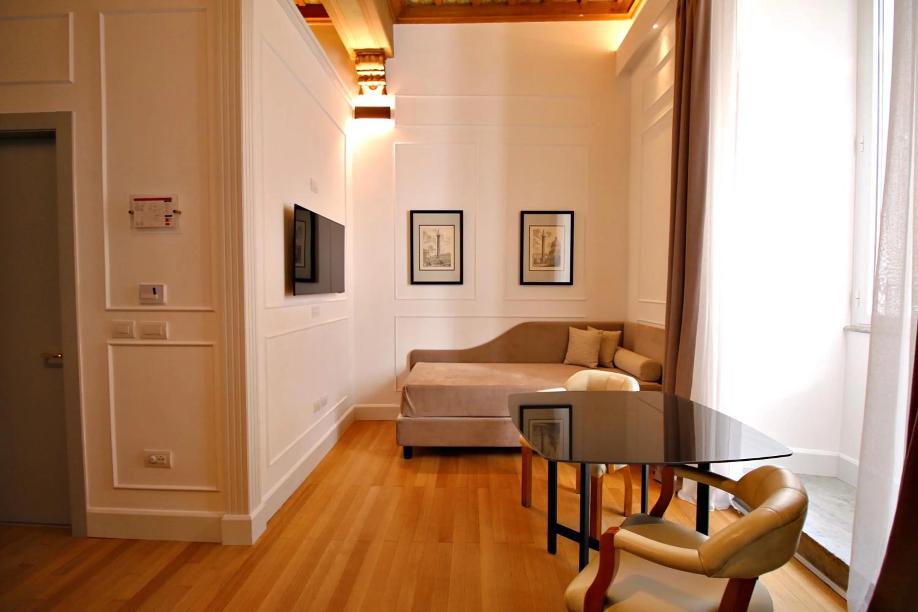 Living room in Palazzo Goldoni Condotti Collection