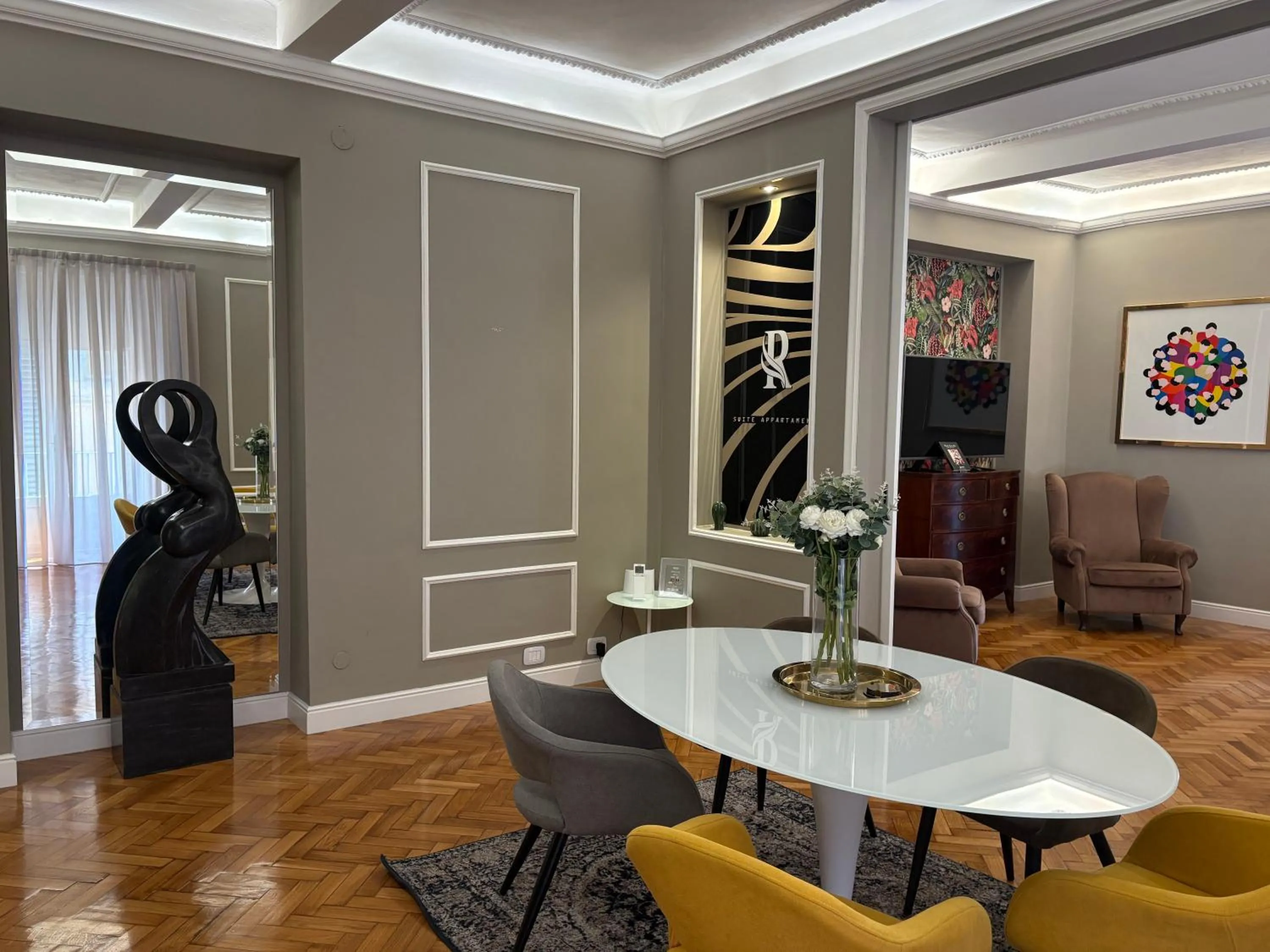 Living room in Palazzo Goldoni Condotti Collection