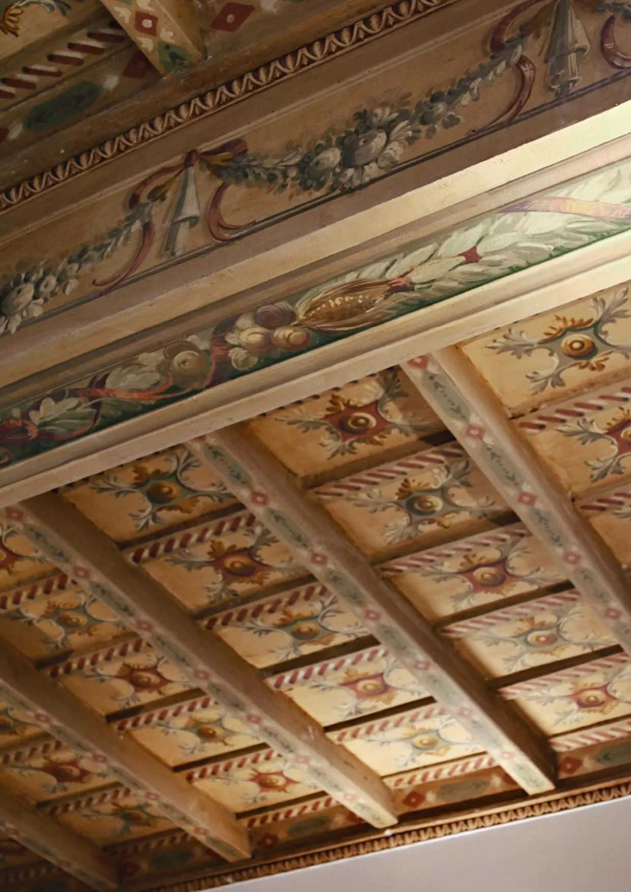 Decorative detail in Palazzo Goldoni Condotti Collection